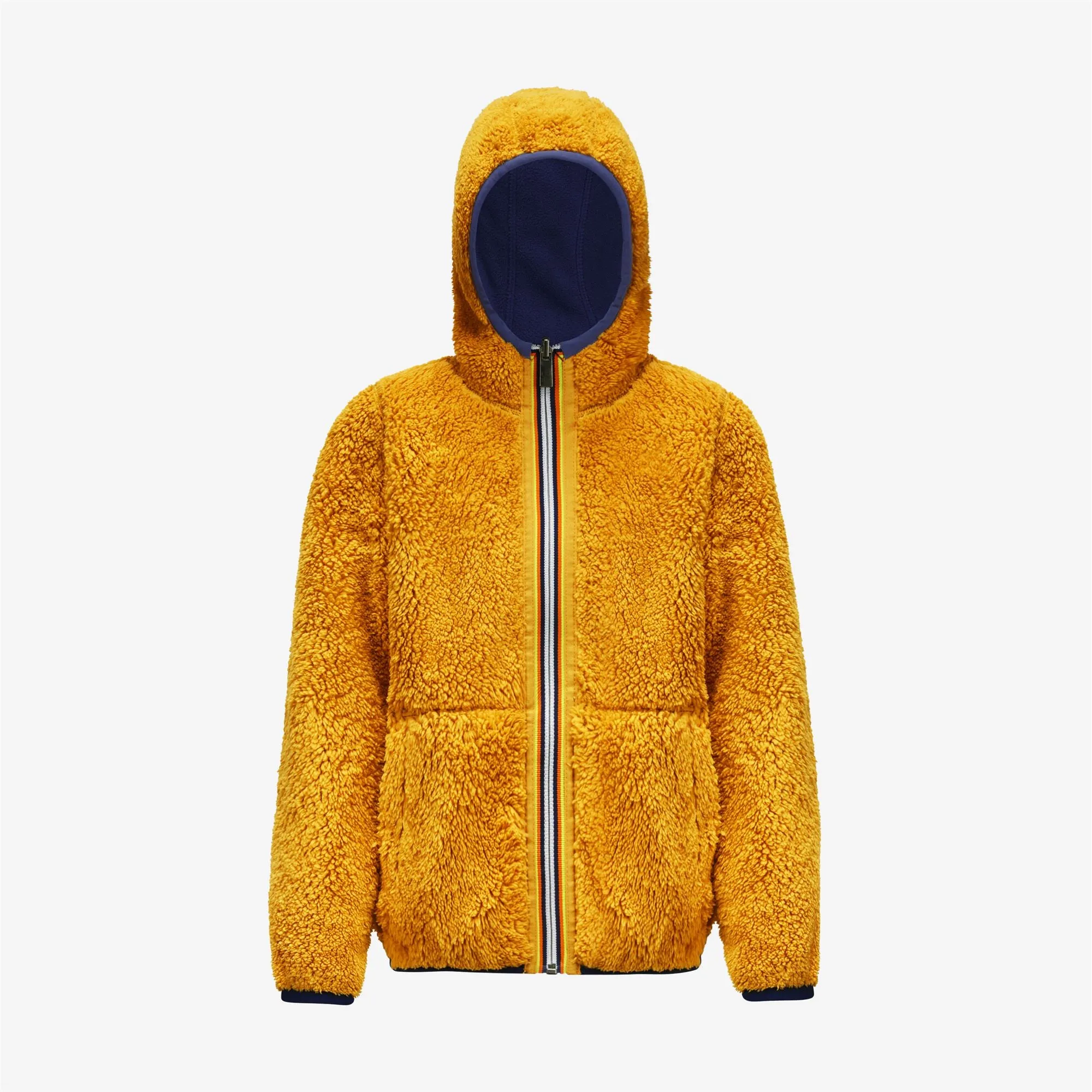 P. JACQUES POLAR REVERSIBLE BLUE MEDIEVAL-YELLOW SUNFLOWER