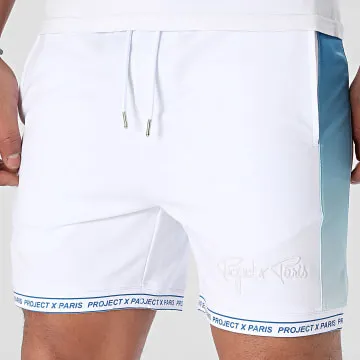 Pantaloncini da jogging a fascia 2440092 Bianco