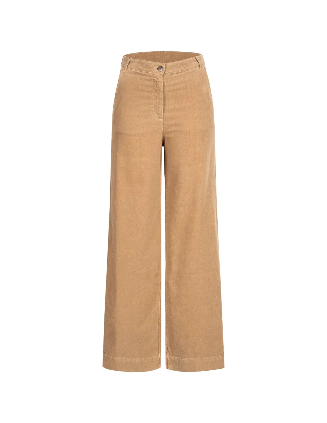 PANTALONE A PALAZZO IN VELLUTO DI COTONE BIO