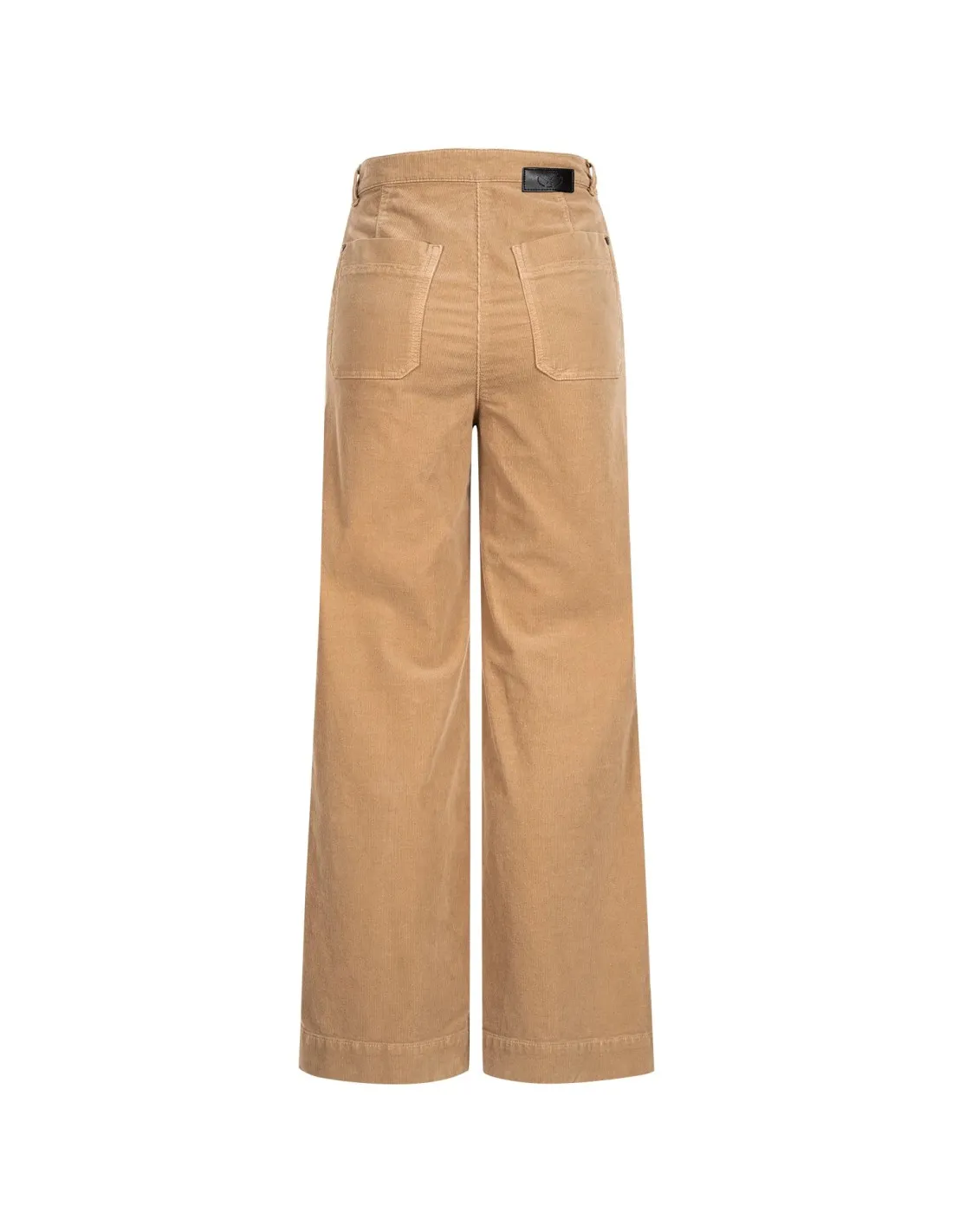 PANTALONE A PALAZZO IN VELLUTO DI COTONE BIO