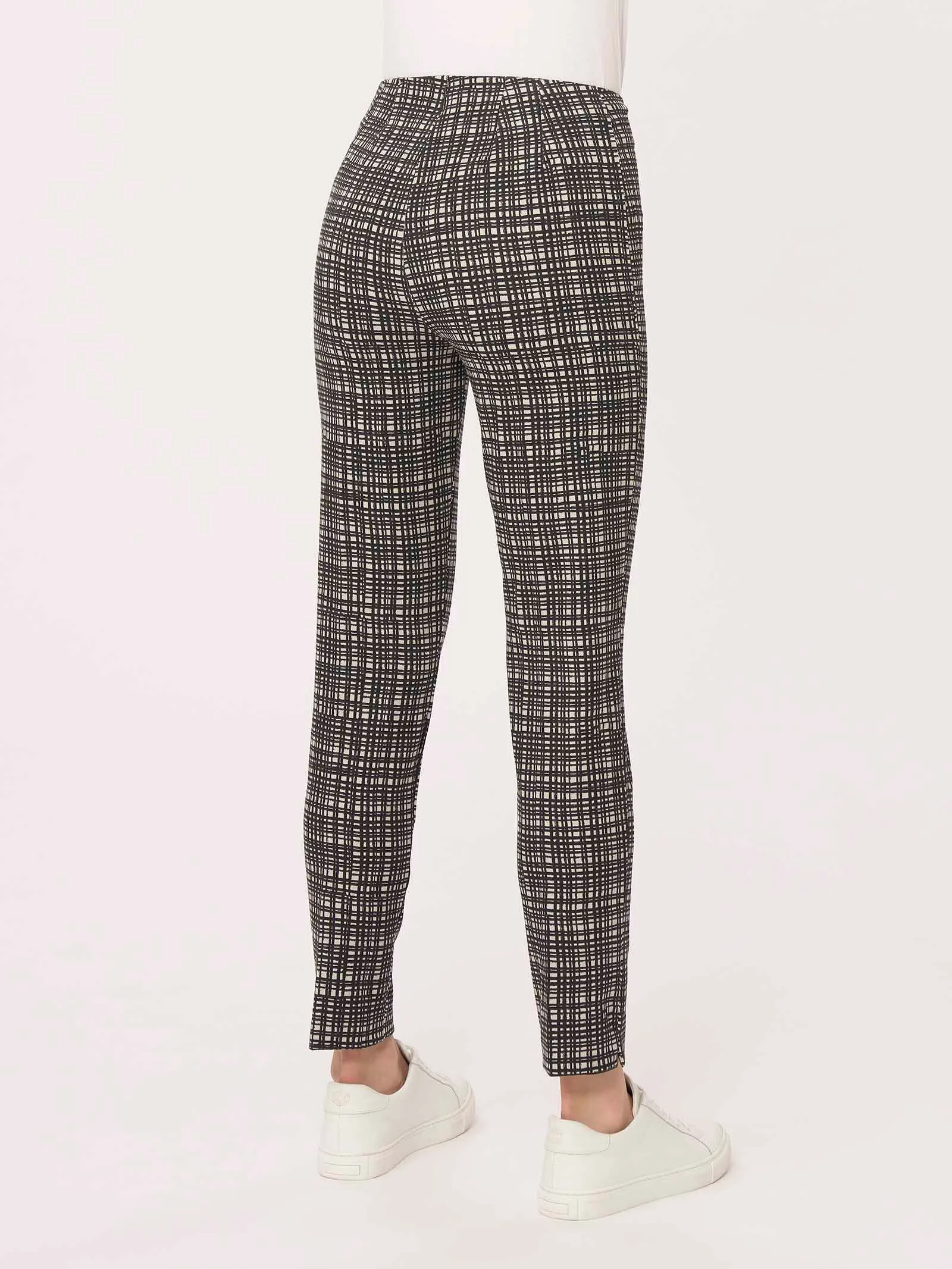 Pantalone a sigaretta in Maglia Denim  - Fant.Champignon
