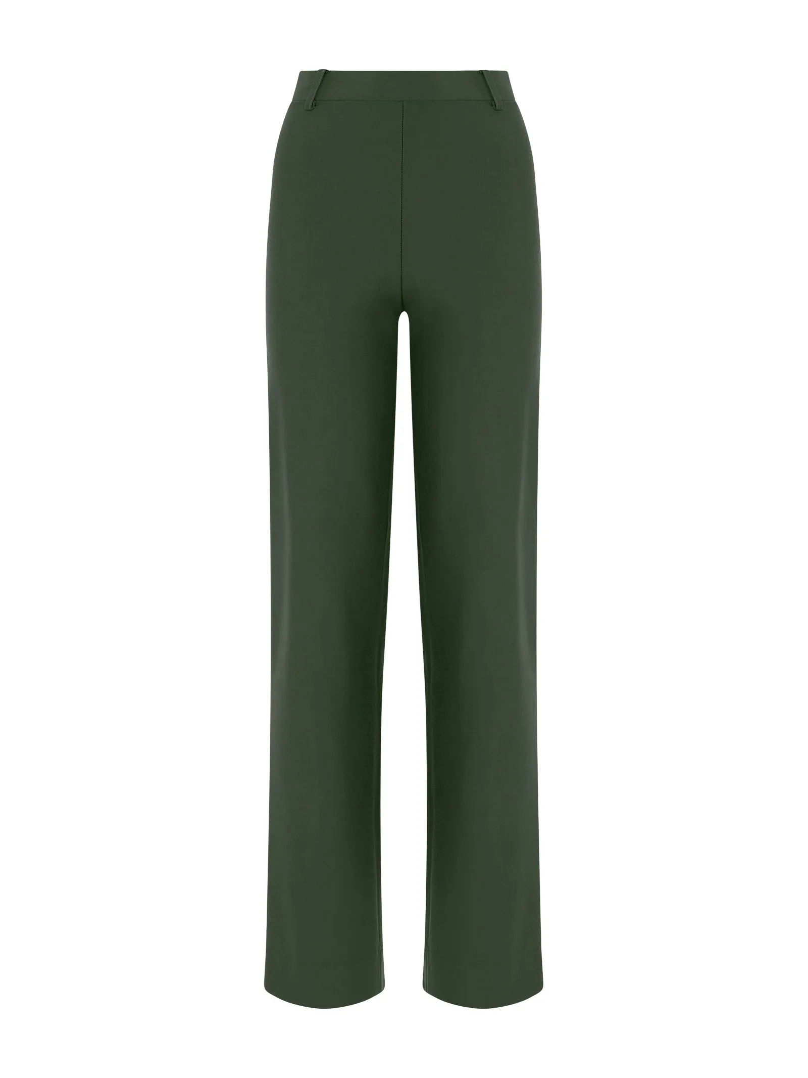 Pantalone ampio in Compact - Kombu Green