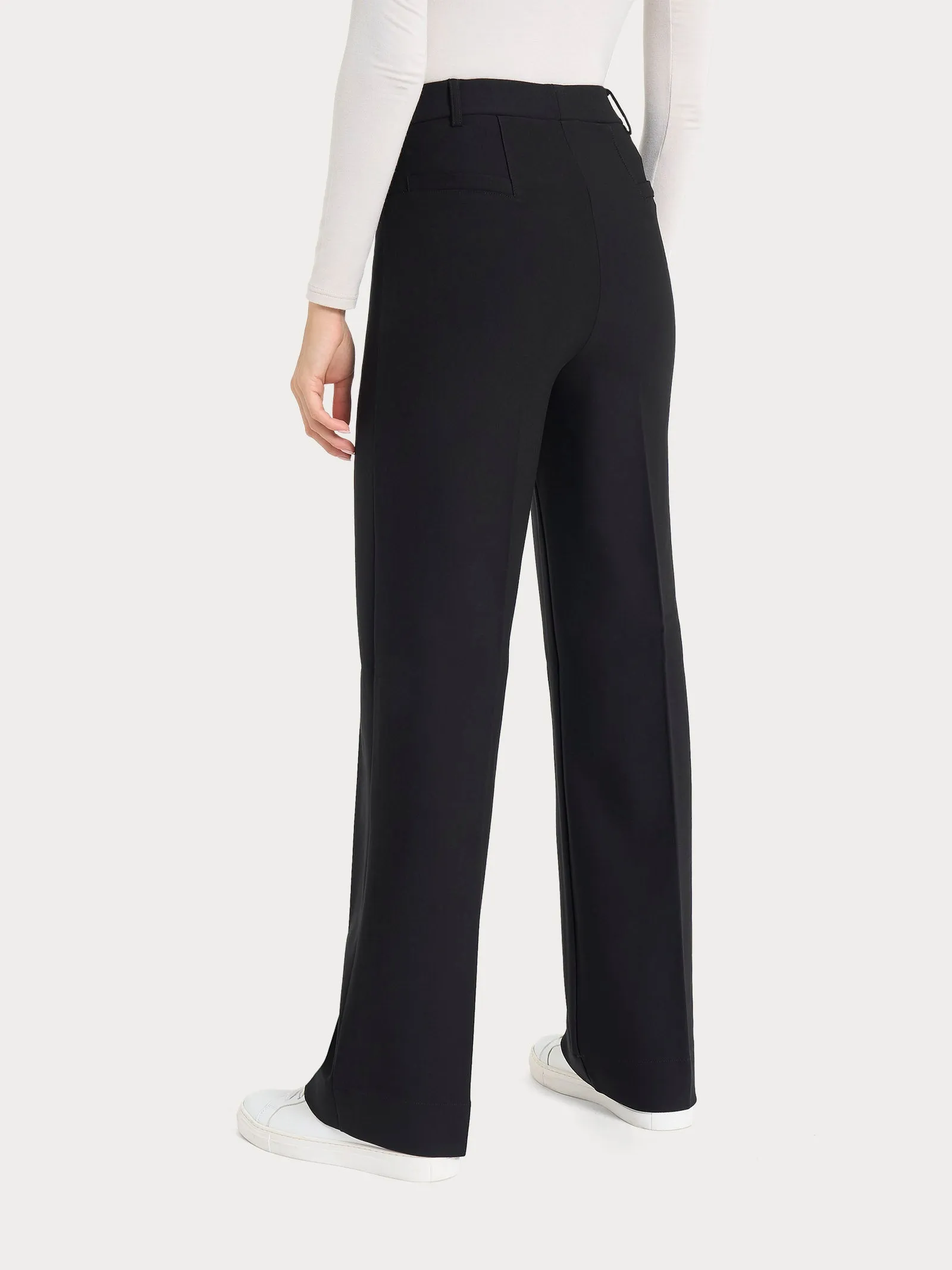 Pantalone ampio in Compact - Kombu Green