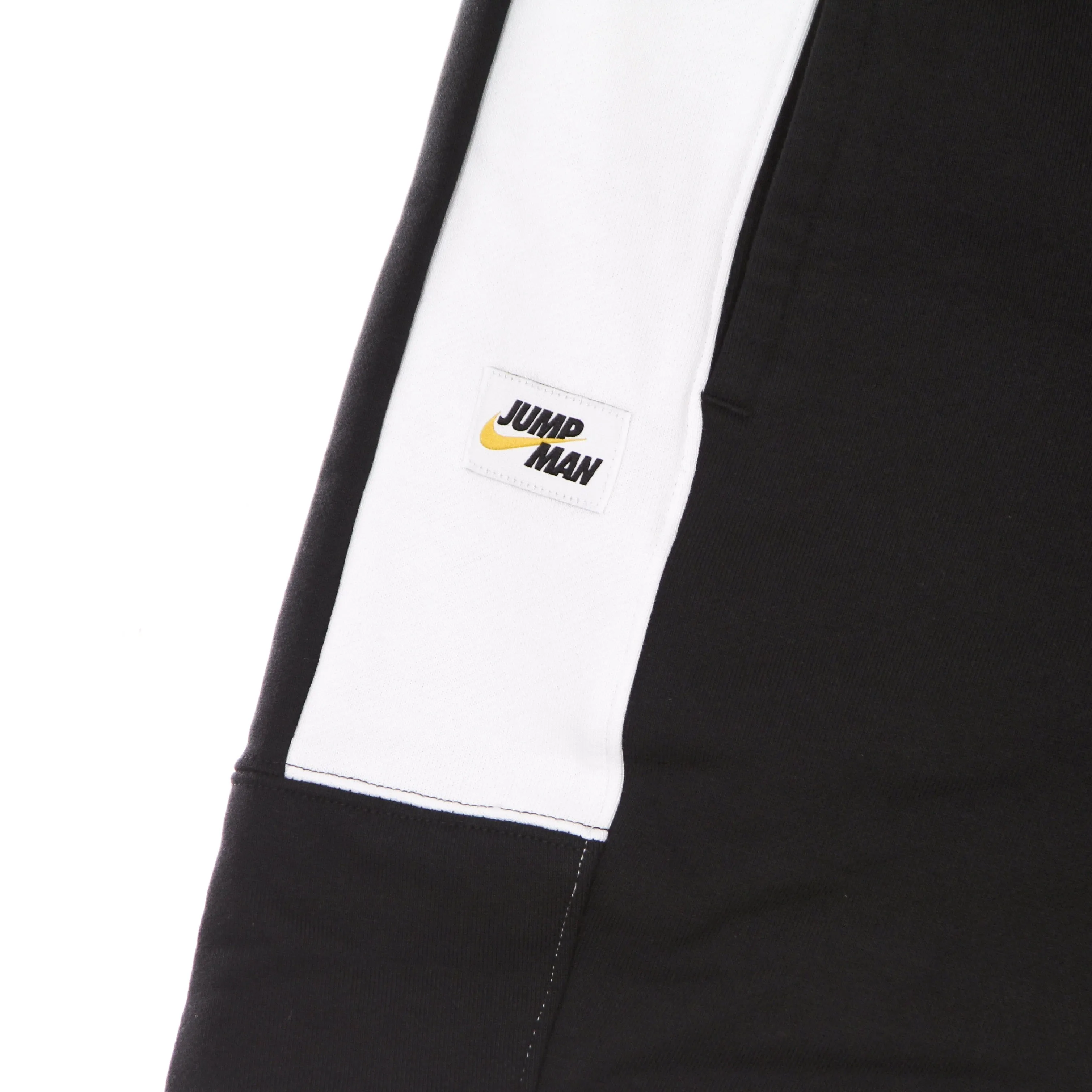 Pantalone Corto Tuta Uomo Jordan Jumpman Fleece Short Black/white/black