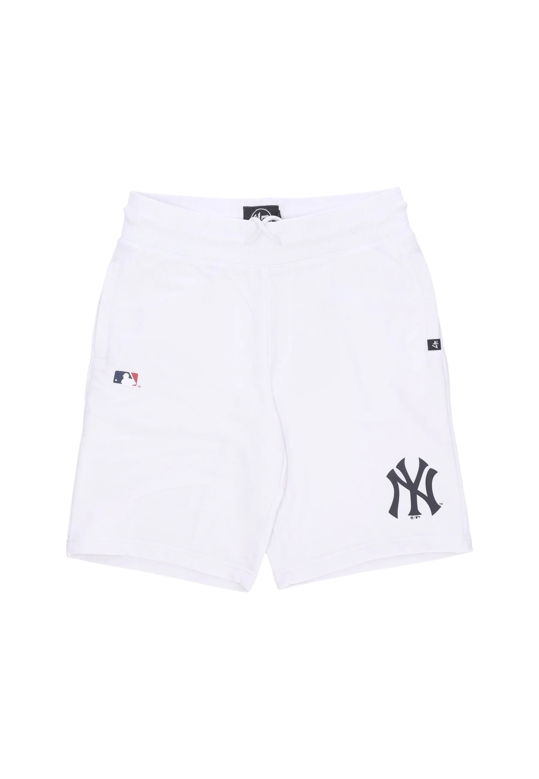 Pantalone Corto Tuta Uomo Mlb Imprint Helix Shorts Neyyan White Wash