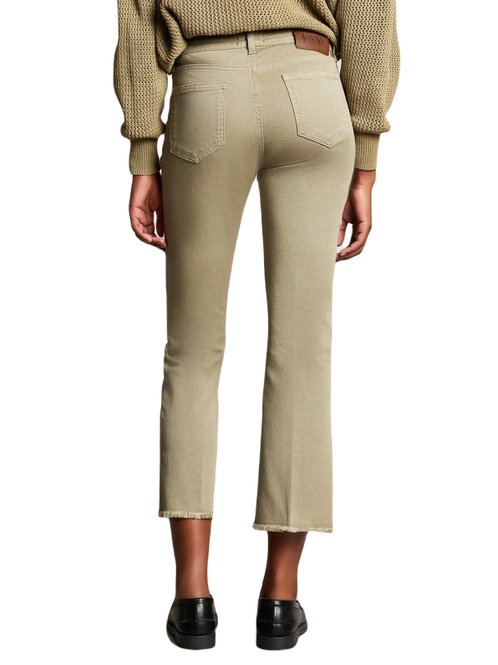 PANTALONE CROP 5 TASCHE  FAY DONNA NTW8648520TQVRC006