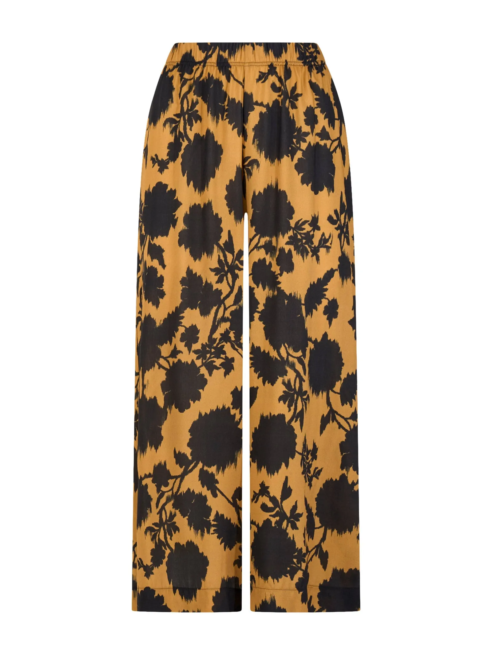 Pantalone Cropped in Viscosa Summer - Fant. Nugget Gold