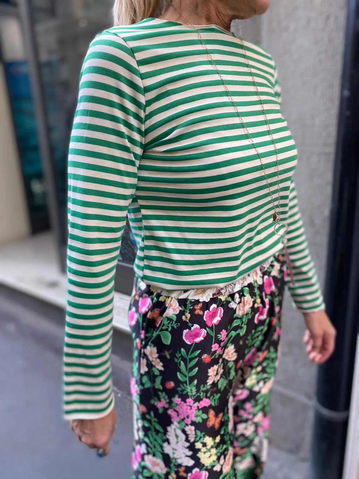 Pantalone Flora Nero