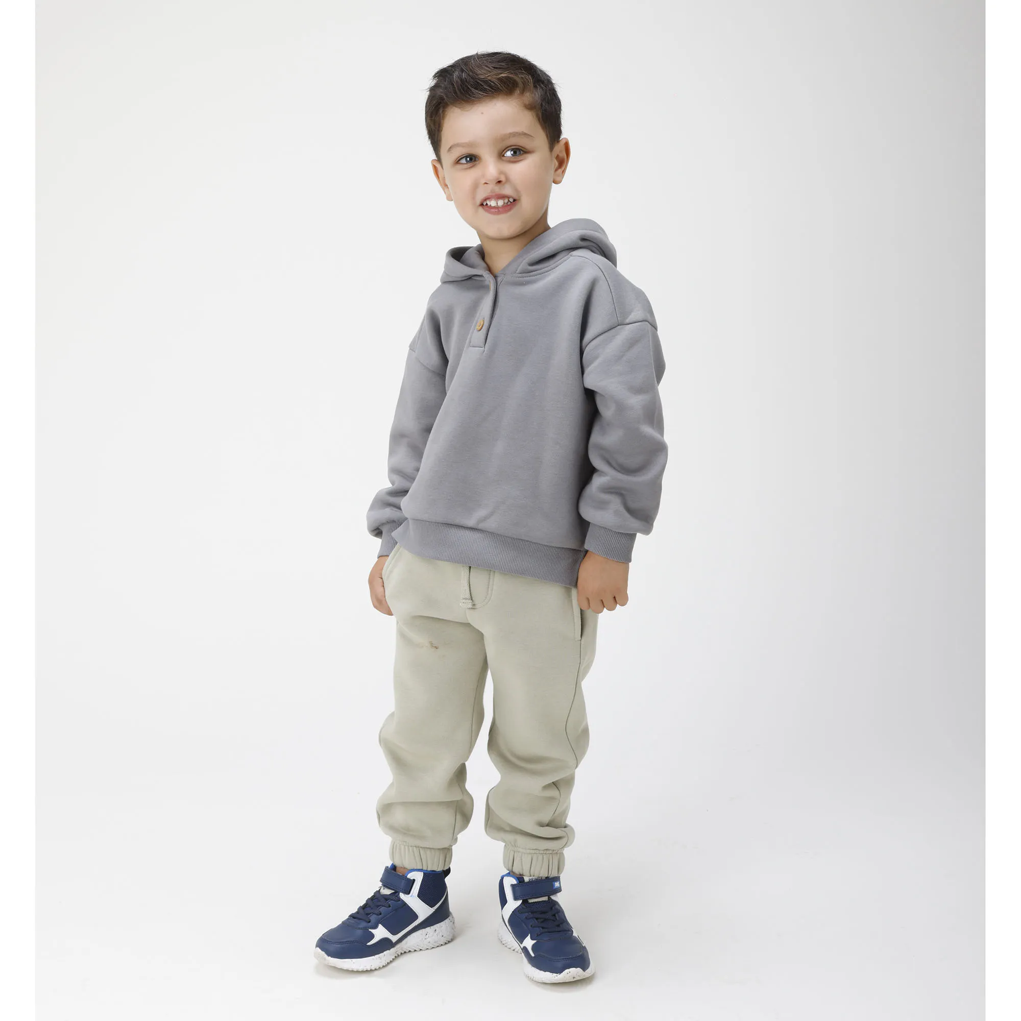 Pantalone in felpa da bambino, verde            