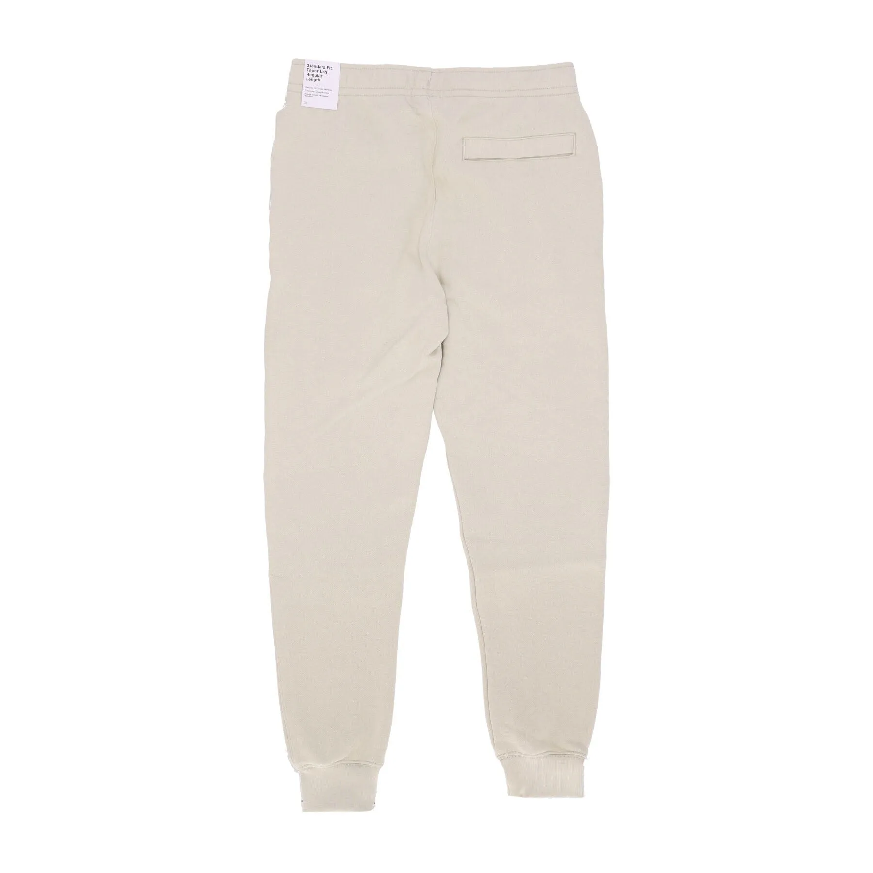 Pantalone Tuta Felpato Uomo Club Jogger Bb Rattan/rattan/white
