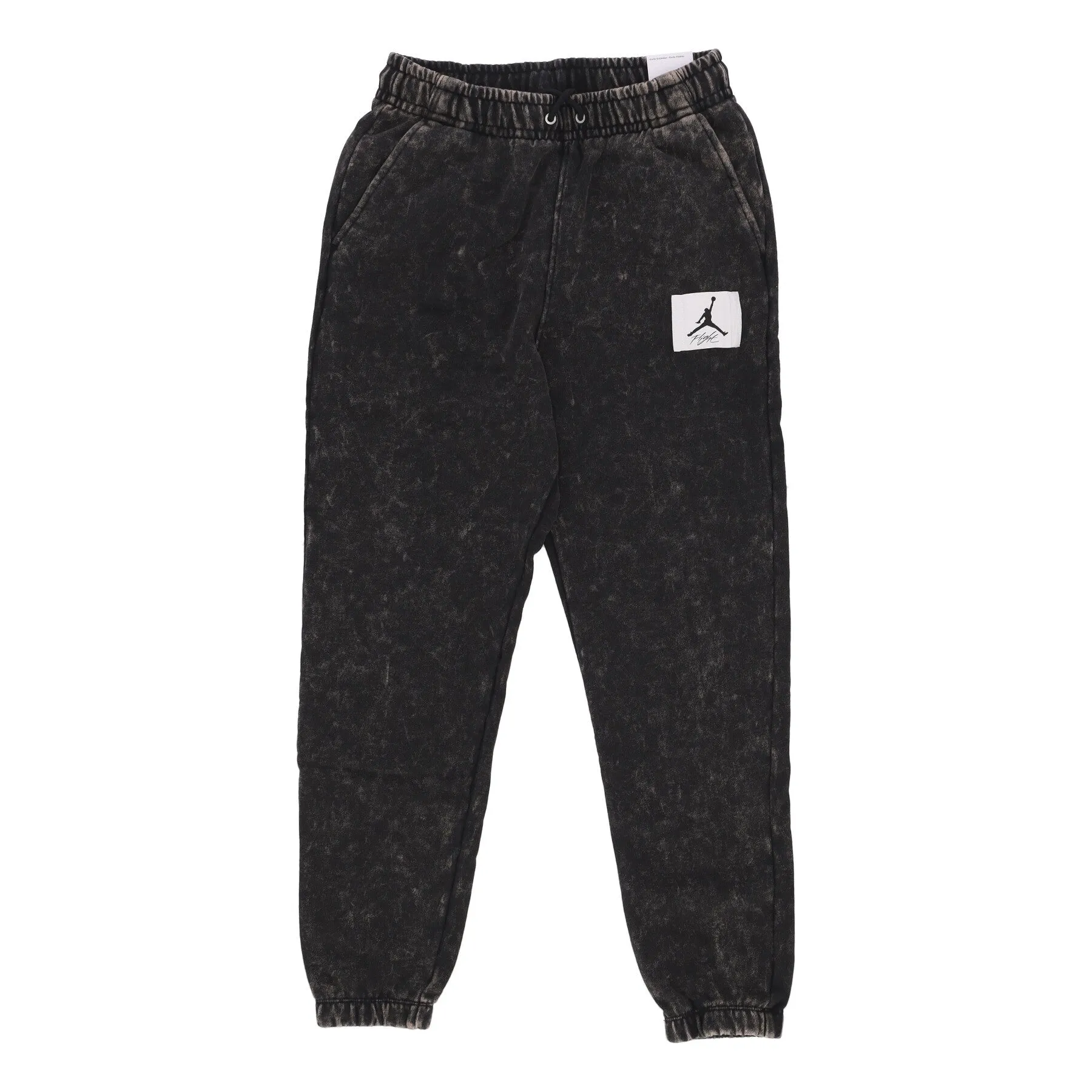 Pantalone Tuta Leggero Uomo Essentials Statement Wash Fleece Pant Black/sail