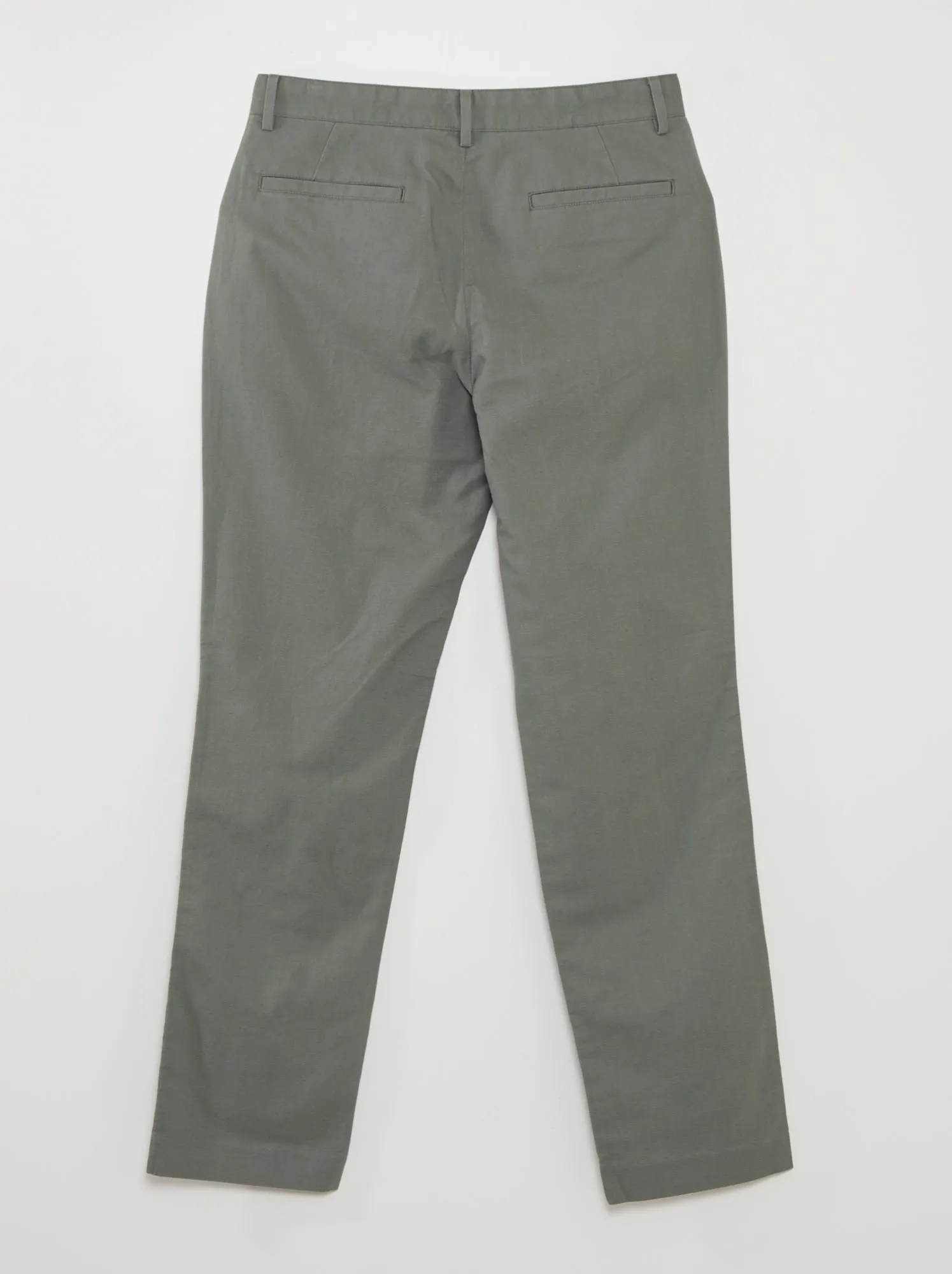 Pantaloni chino dritti - VERDE