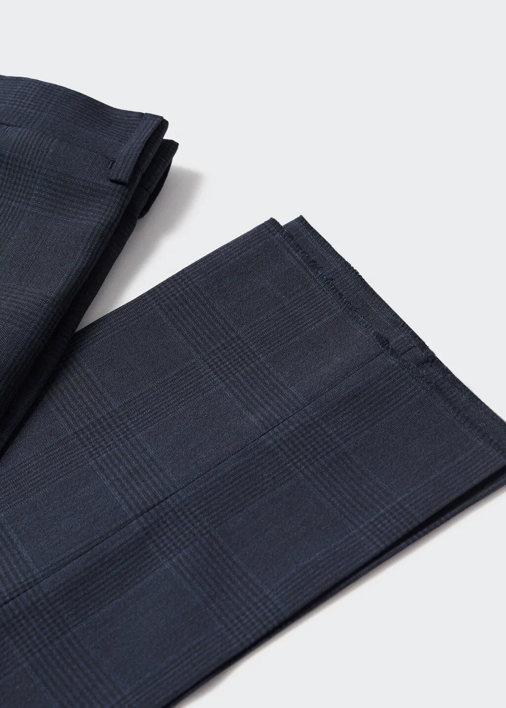 Pantaloni completo slim fit lana vergine