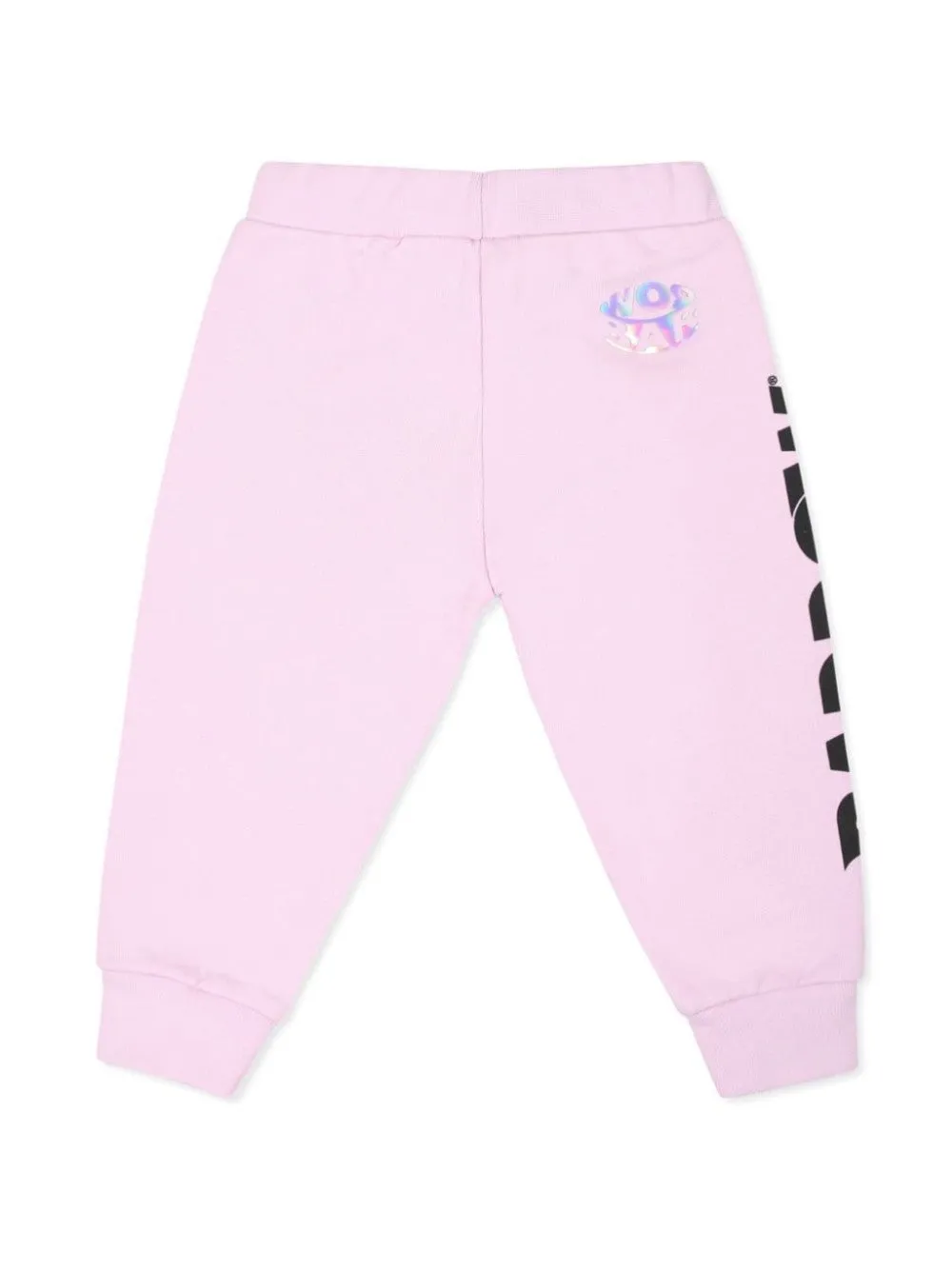 PANTALONI CON LOGO IN RILIEVO