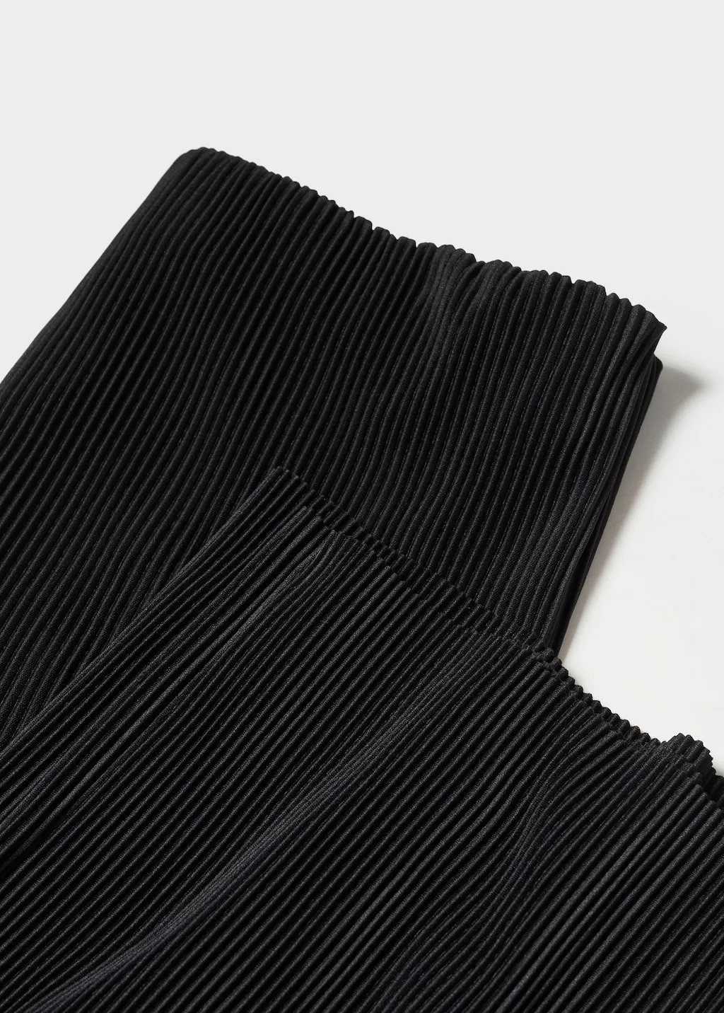 Pantaloni diritti plissettati