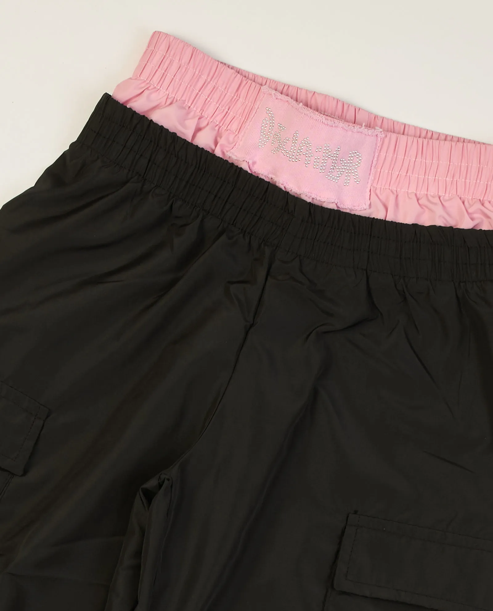 Pantaloni Disclaimer per bambine modello cargo