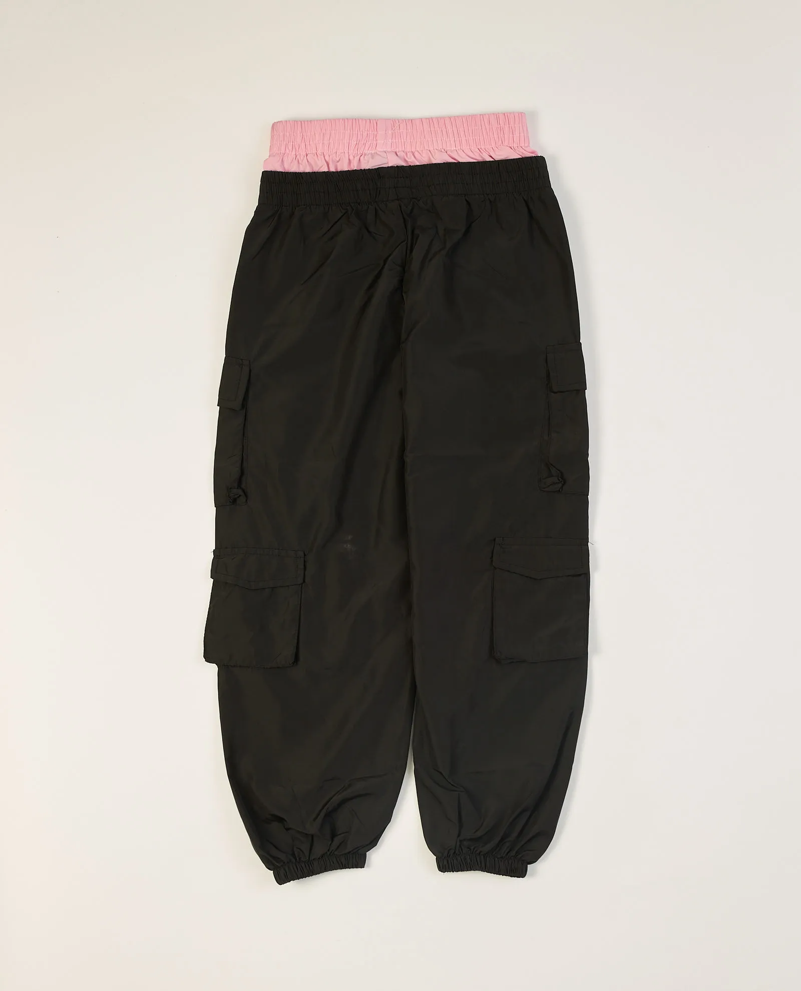 Pantaloni Disclaimer per bambine modello cargo