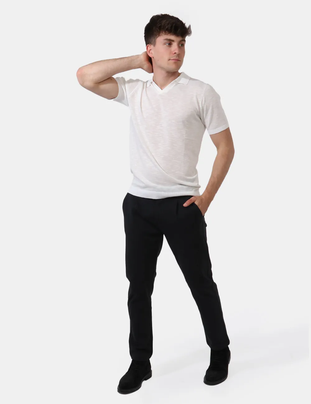 Pantaloni Goha Nero