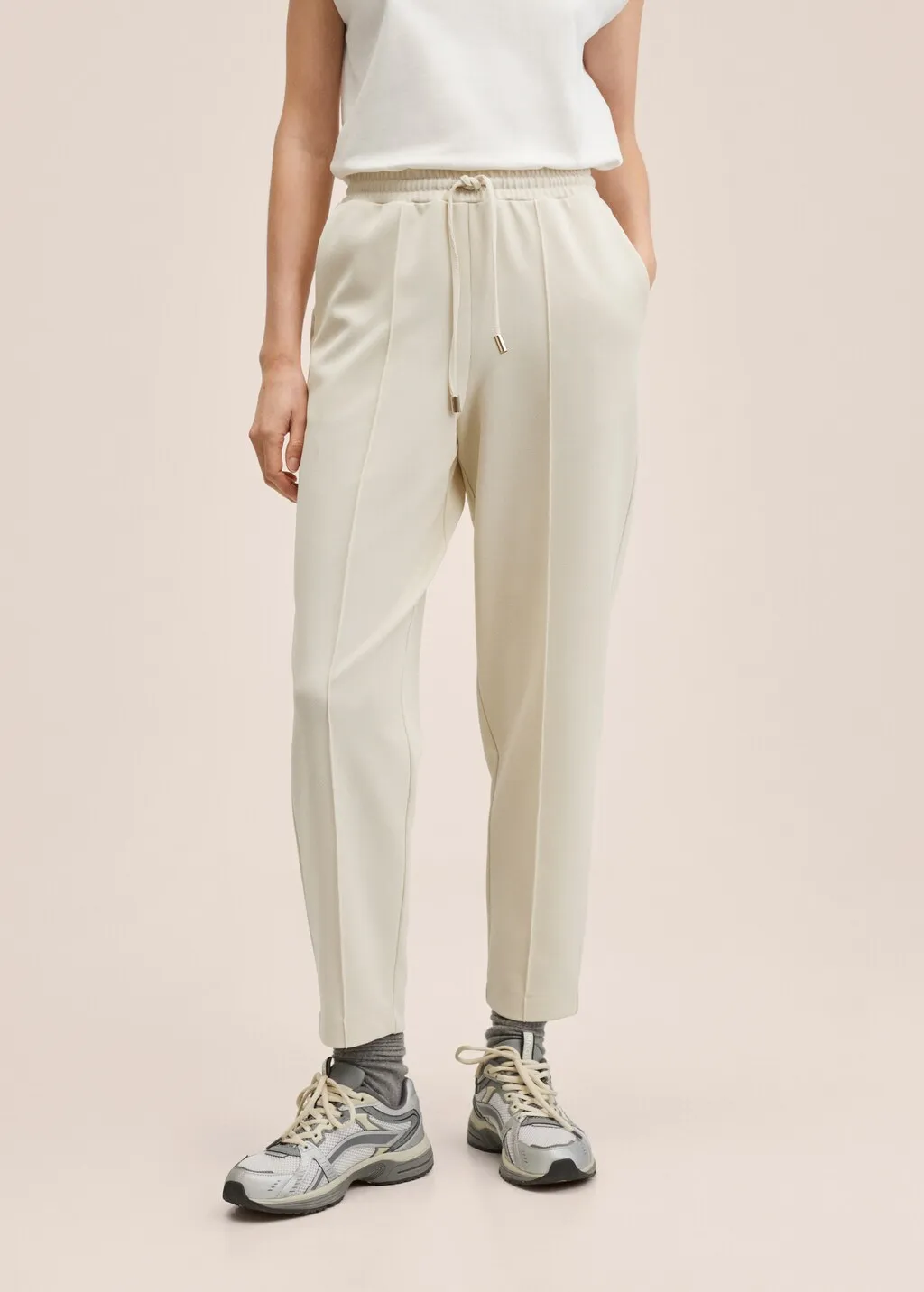 Pantaloni jogger testurizzati