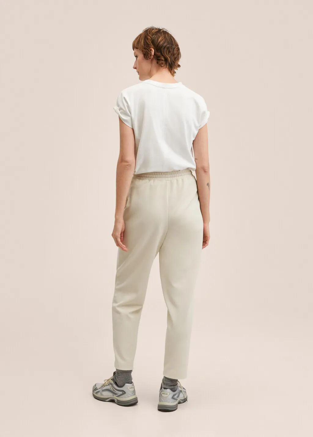 Pantaloni jogger testurizzati