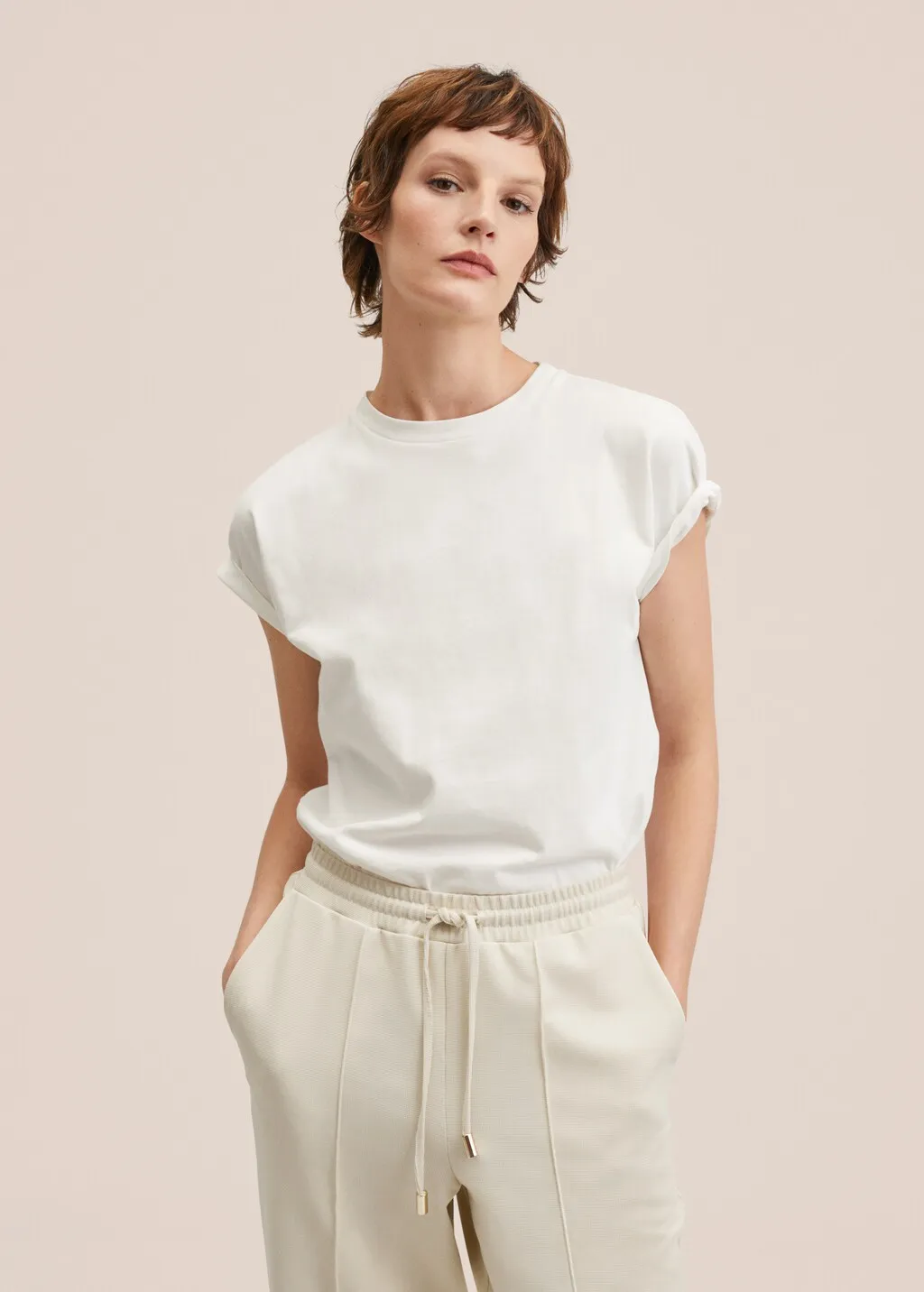 Pantaloni jogger testurizzati
