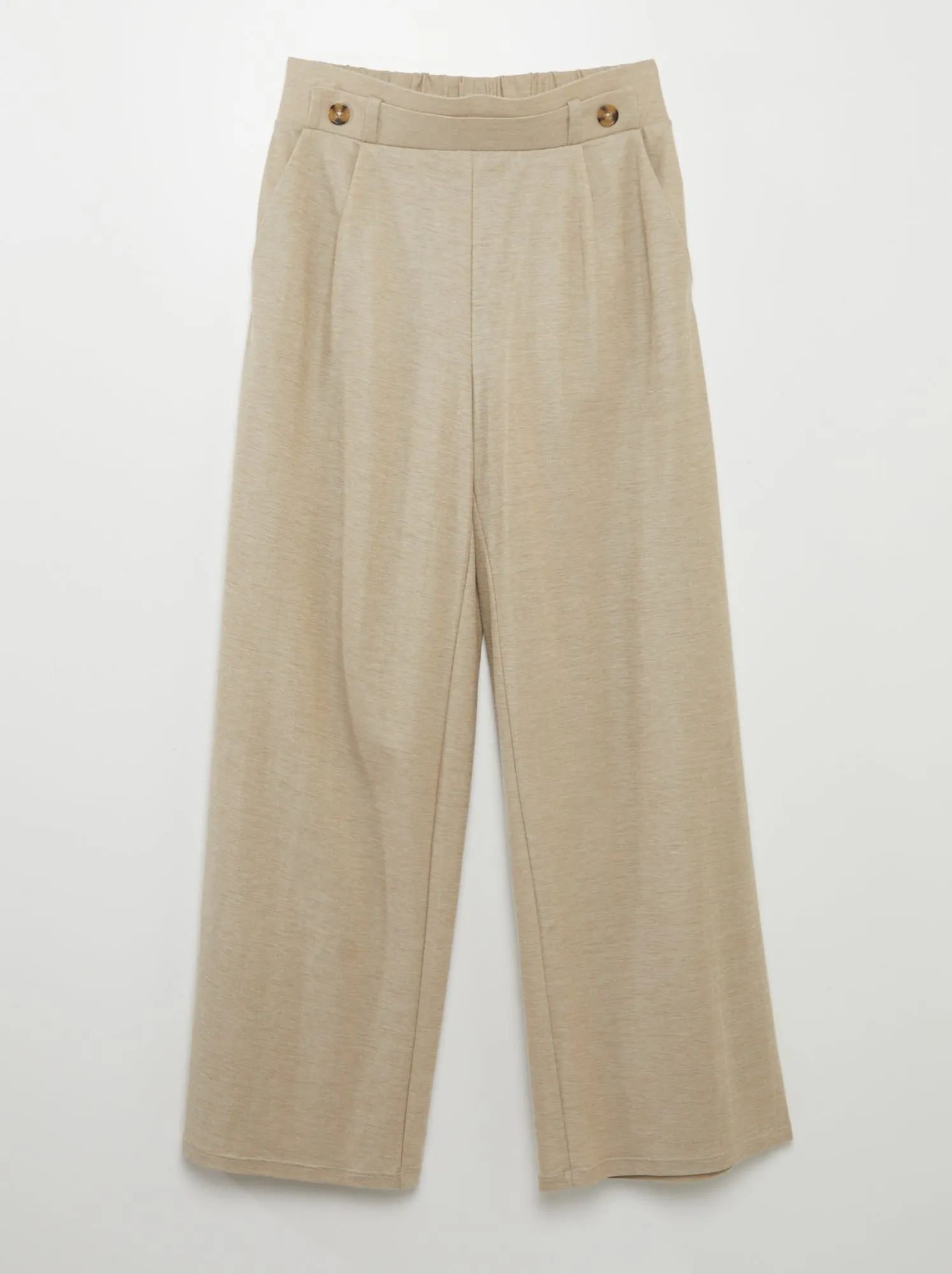 Pantaloni larghi 'JDY' - BEIGE