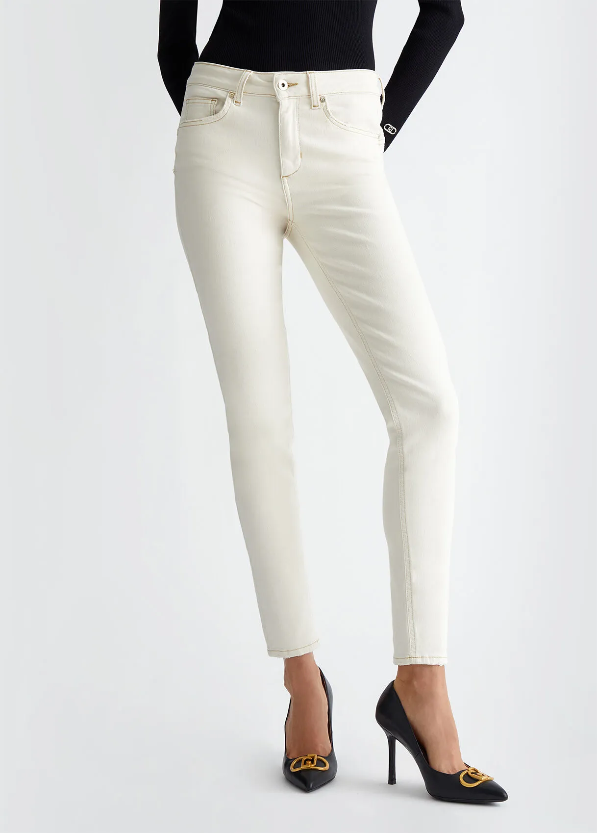 Pantaloni skinny bottom up 