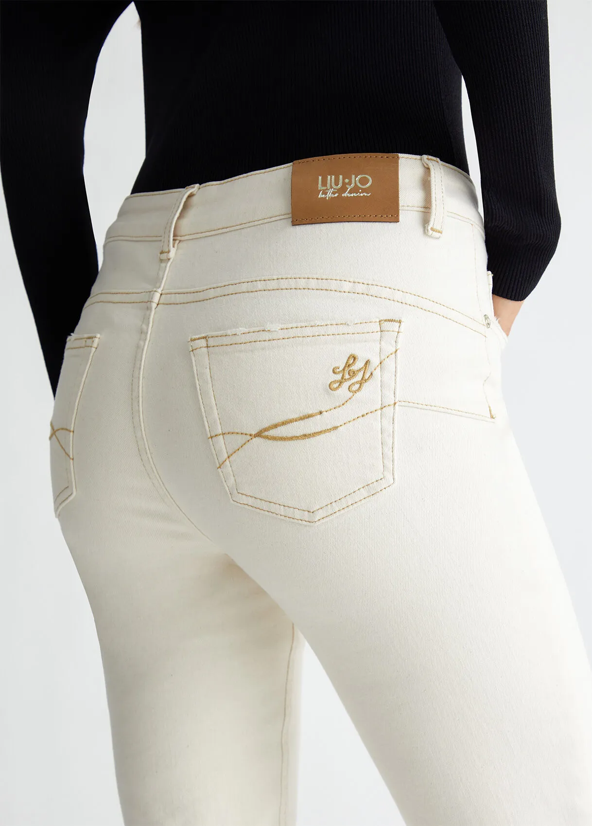 Pantaloni skinny bottom up 