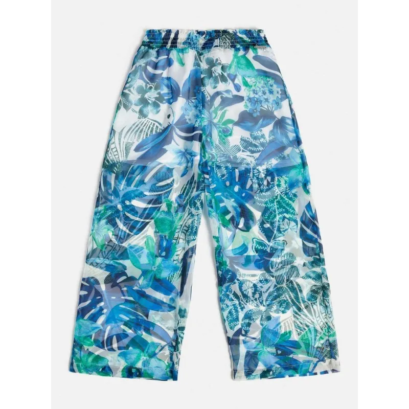 PANTALONI STAMPA FLOREALE PER BAMBINI GUESS