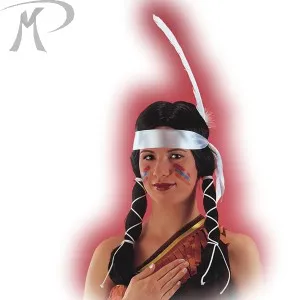 PARRUCCA PENNA BIANCA