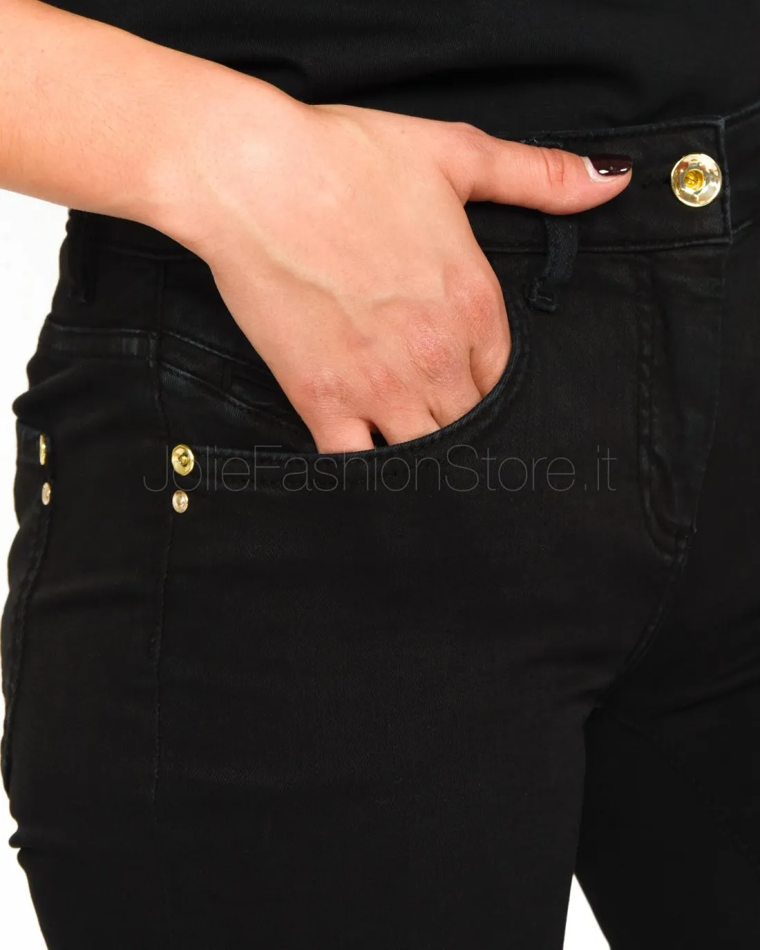 ---------------  ---------------  ---------------  ---------------  --------------Patrizia Pepe Skinny Jeans Black------