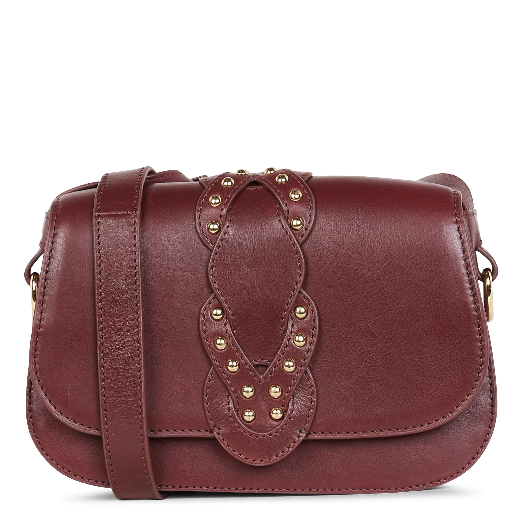  PETITE MENDIGOTE   SOLEO - Tracolla in pelle | Rosso