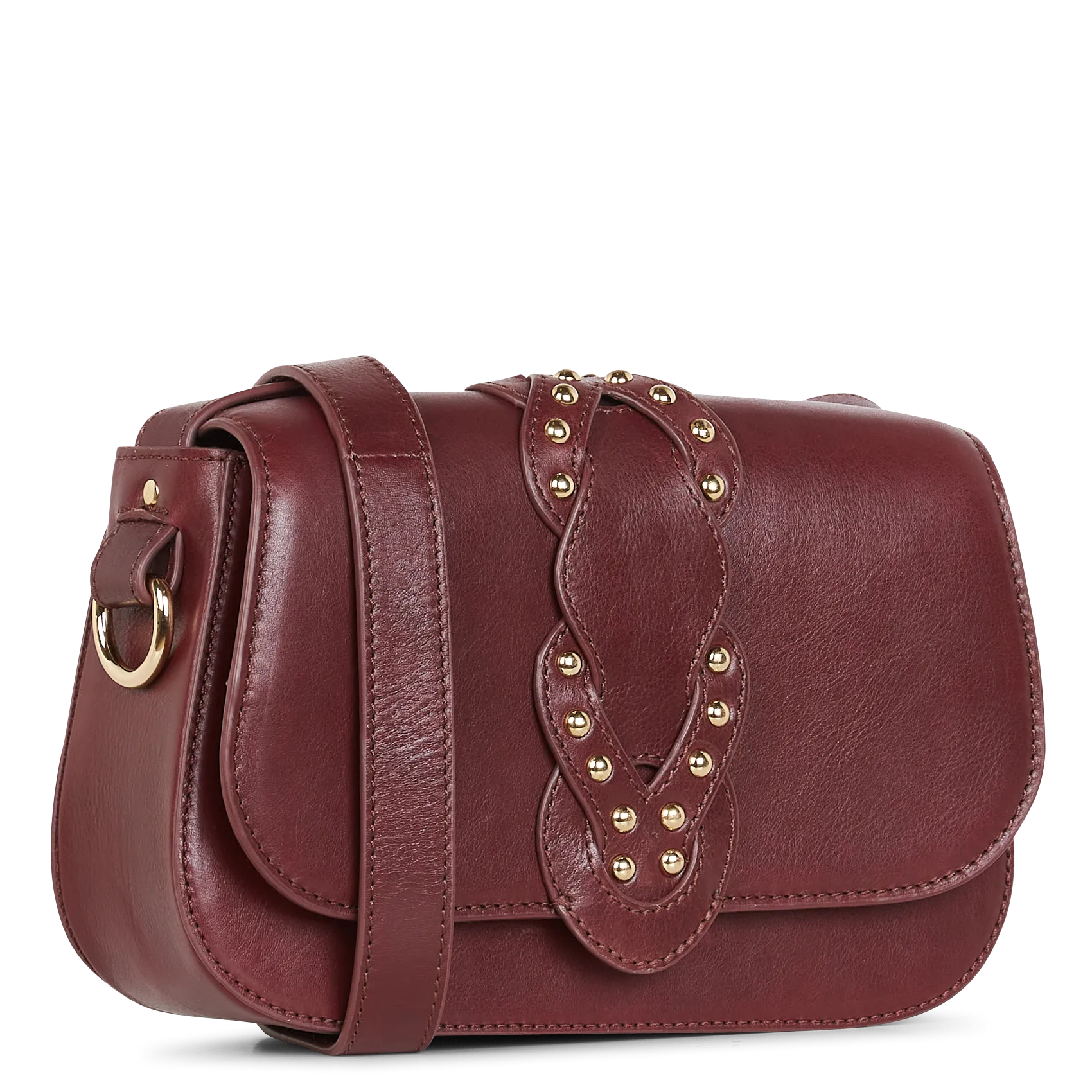  PETITE MENDIGOTE   SOLEO - Tracolla in pelle | Rosso