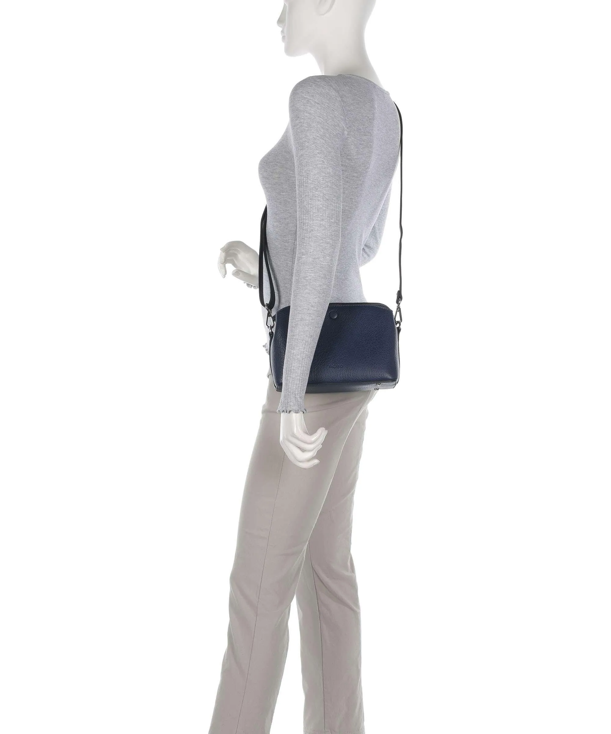  Picard Polly Borsa a tracolla pelle sintetica blu scuro  