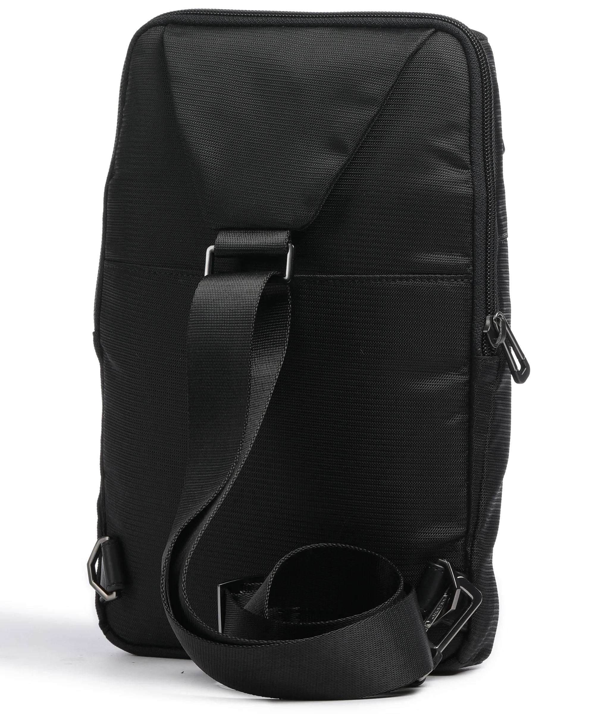  Piquadro Macbeth Borsa sling poliestere riciclato nero  