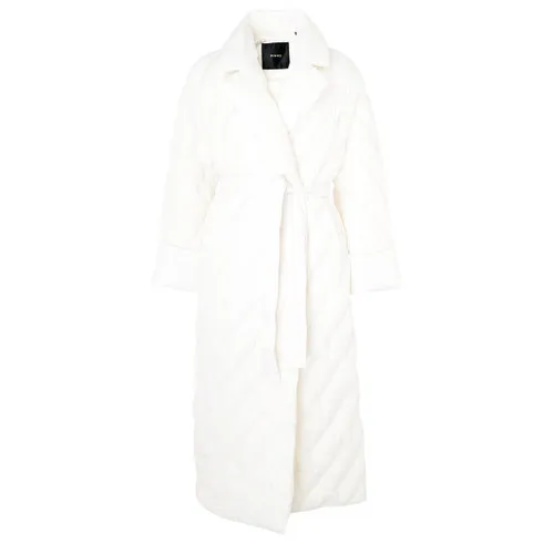 Piumino lungo Pinko bianco
