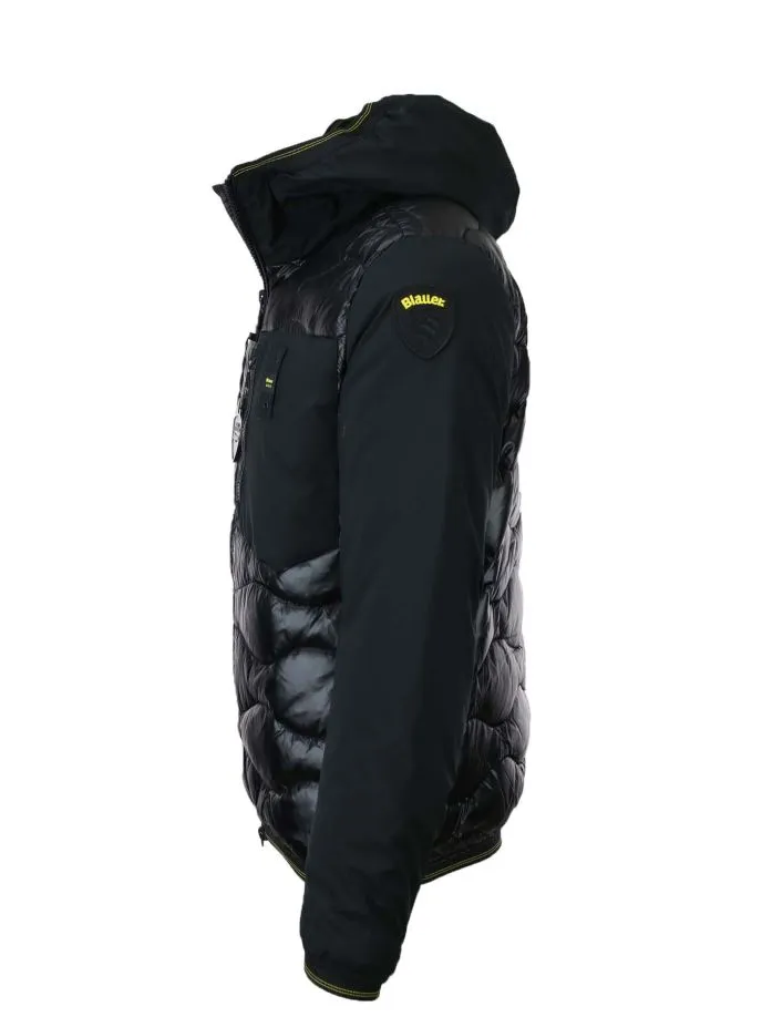 Piumino nylon e neoprene