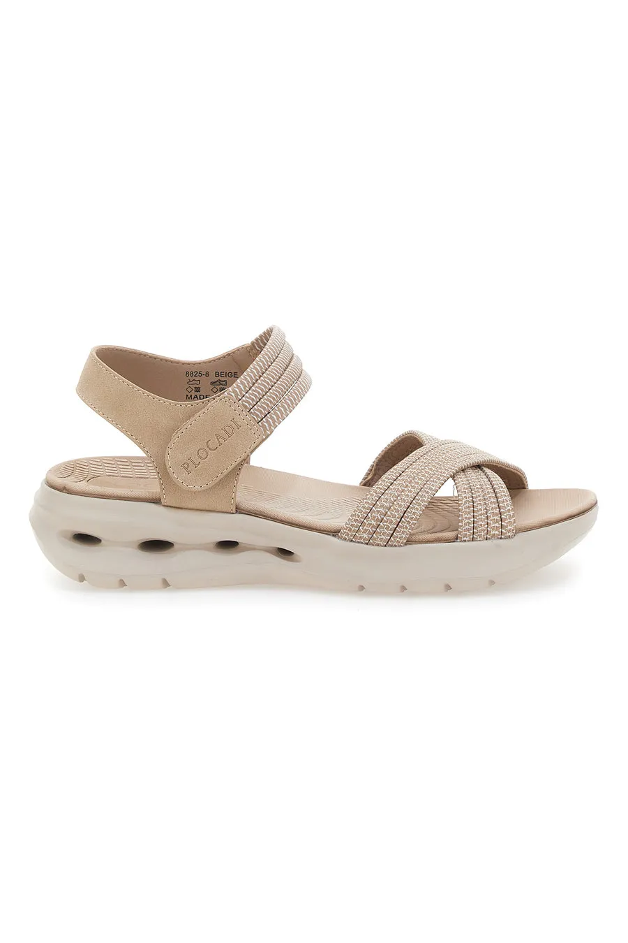   PLOCADI Sandali Beige Comfort Plocadi 88258
