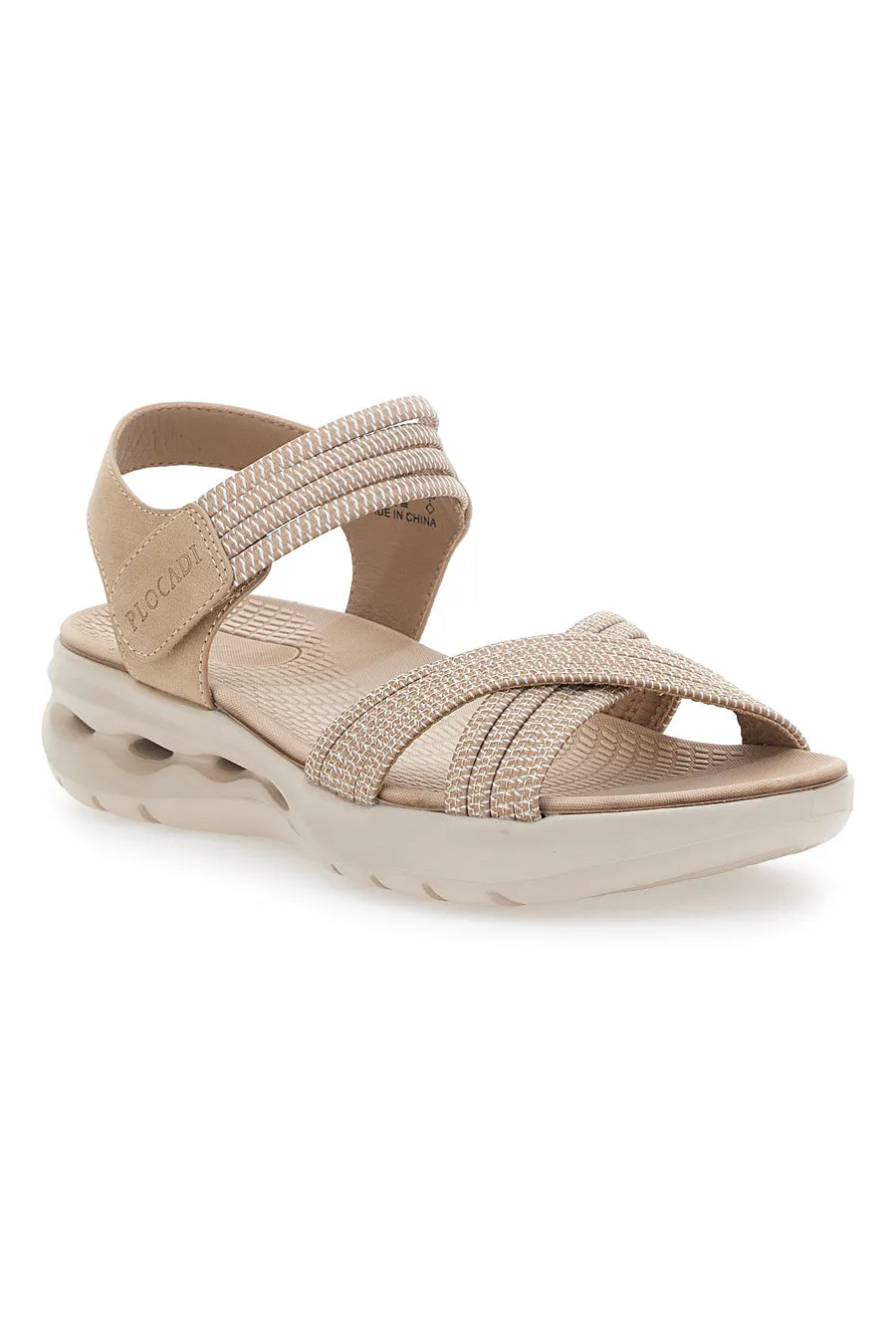   PLOCADI Sandali Beige Comfort Plocadi 88258