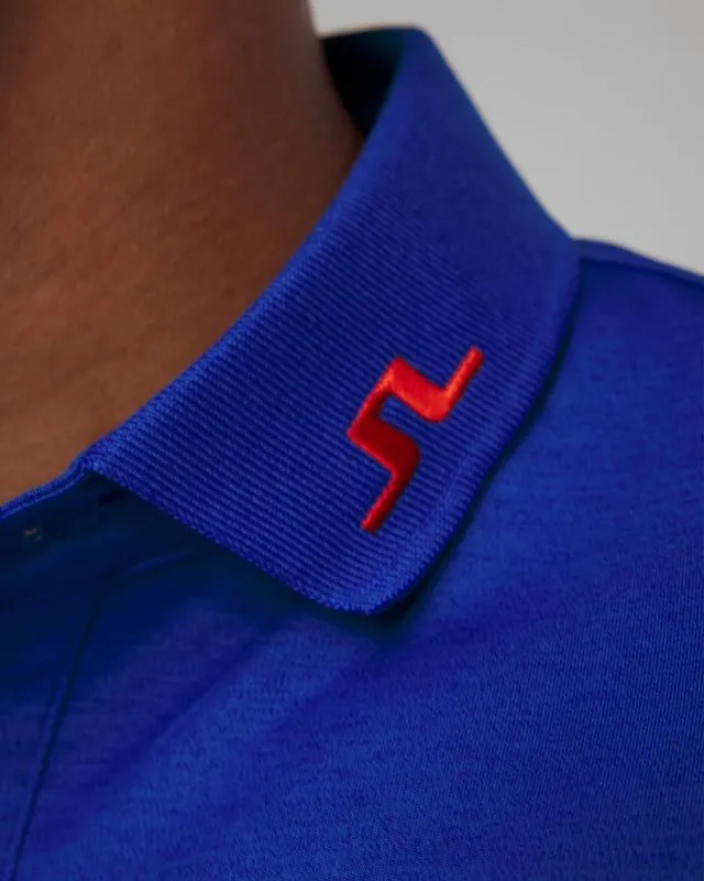 Polo blu da uomo J.Lindeberg Tour Tech