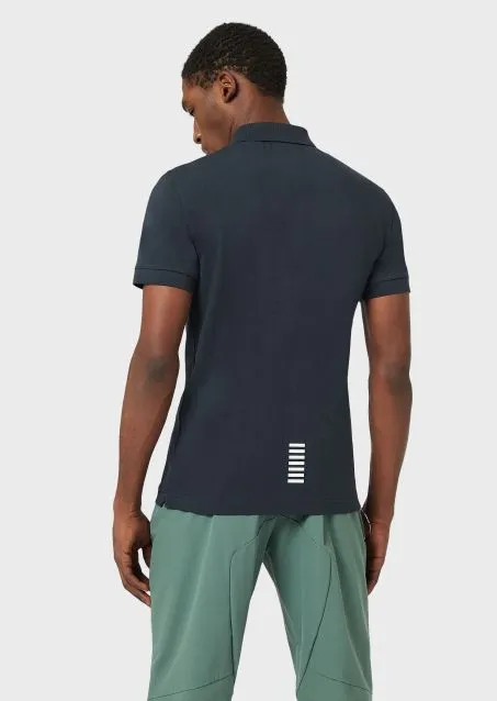 Polo Uomo EA7 EMPORIO ARMANI Blu