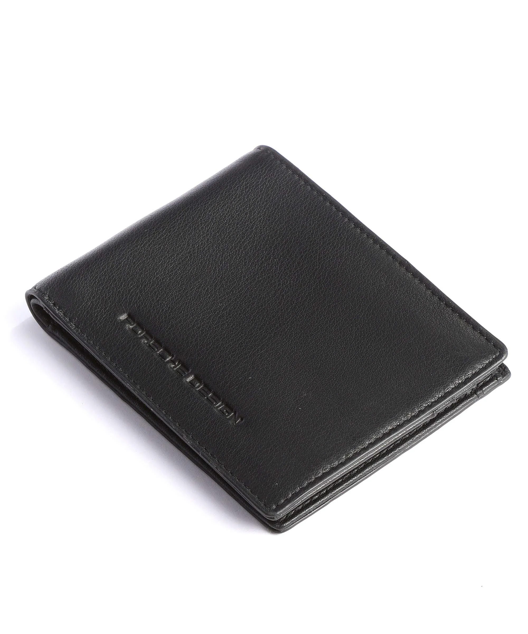  Porsche Design RFID Porta carte di credito pelle di vacchetta grana nero  