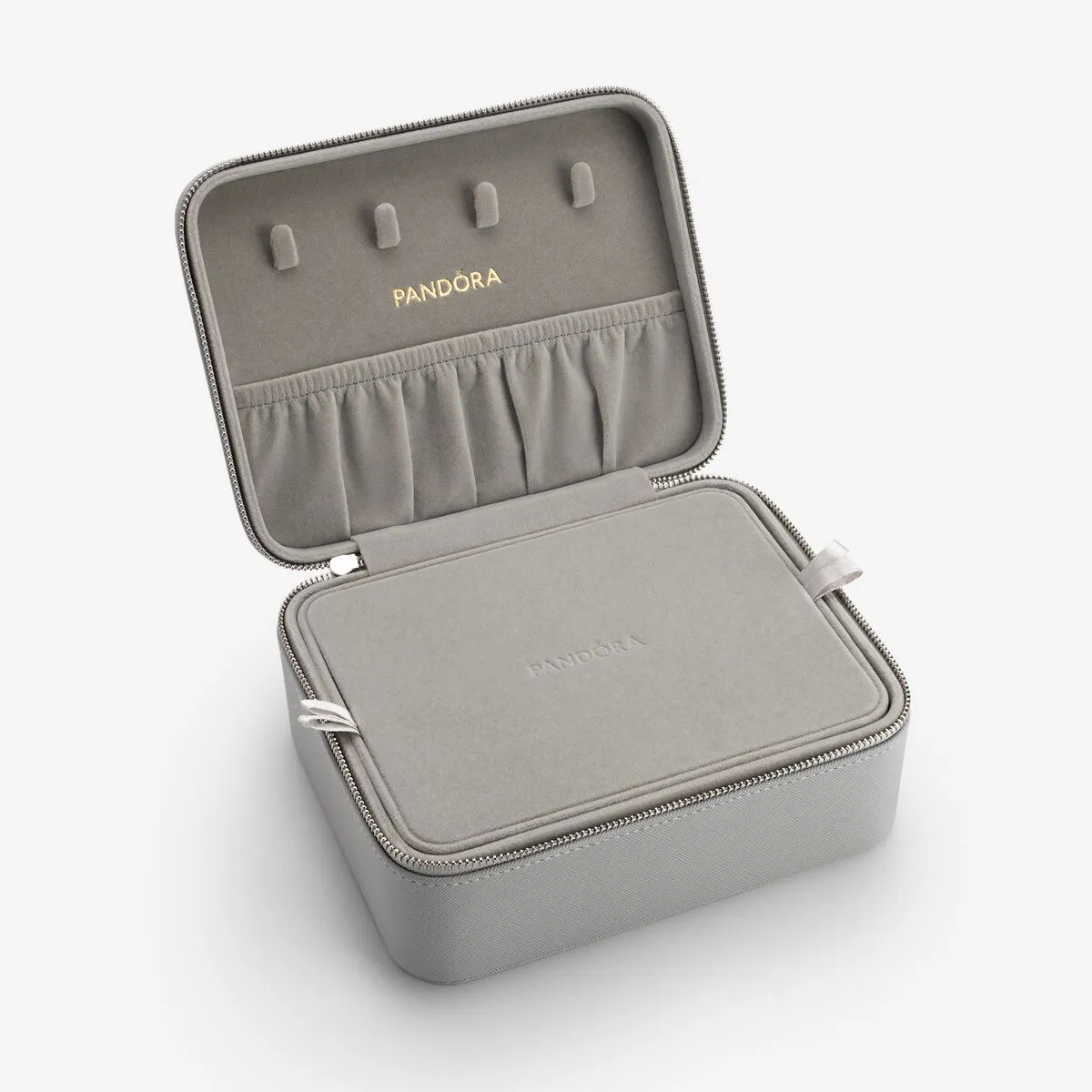 Portagioie Pandora Medio Grigio con Specchio CIRE5285
