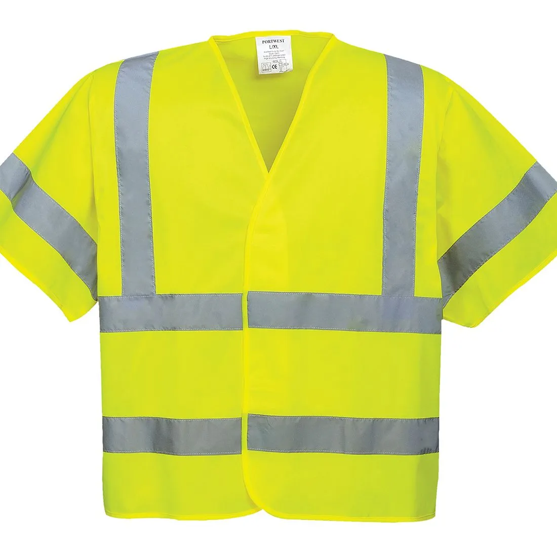 PORTWEST Gilet alta visibilita manica corta