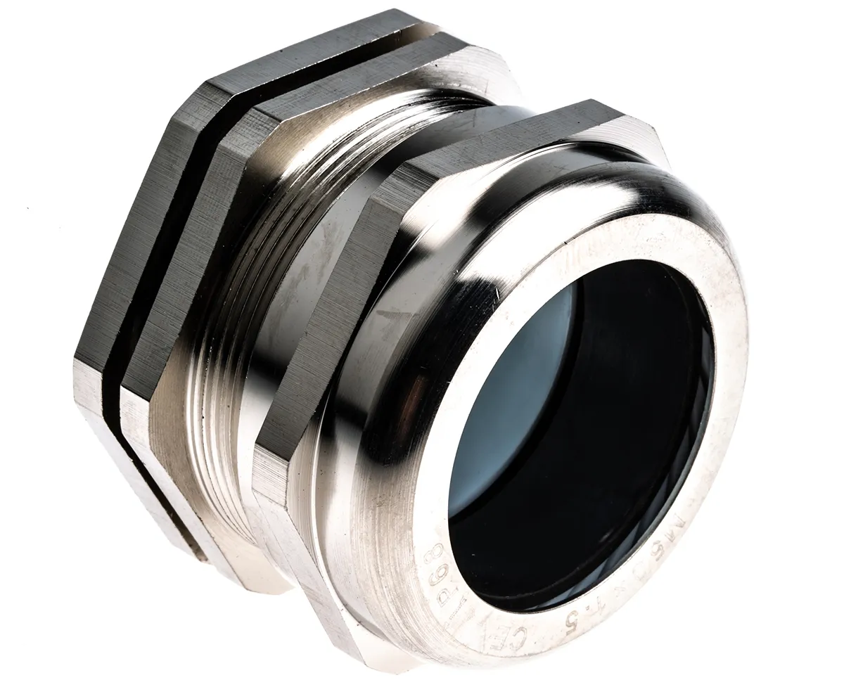 Pressacavo RS PRO, in Ottone zincato, filetto M50, Ø cavo 31mm - 38mm max