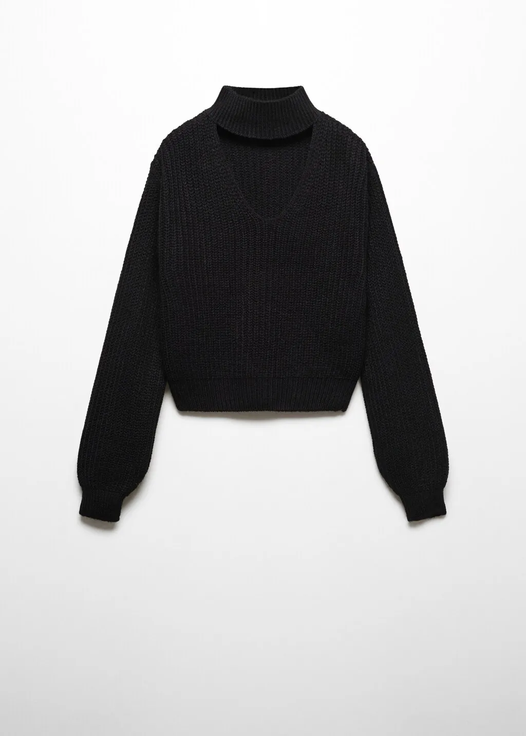 Pullover collo aperto