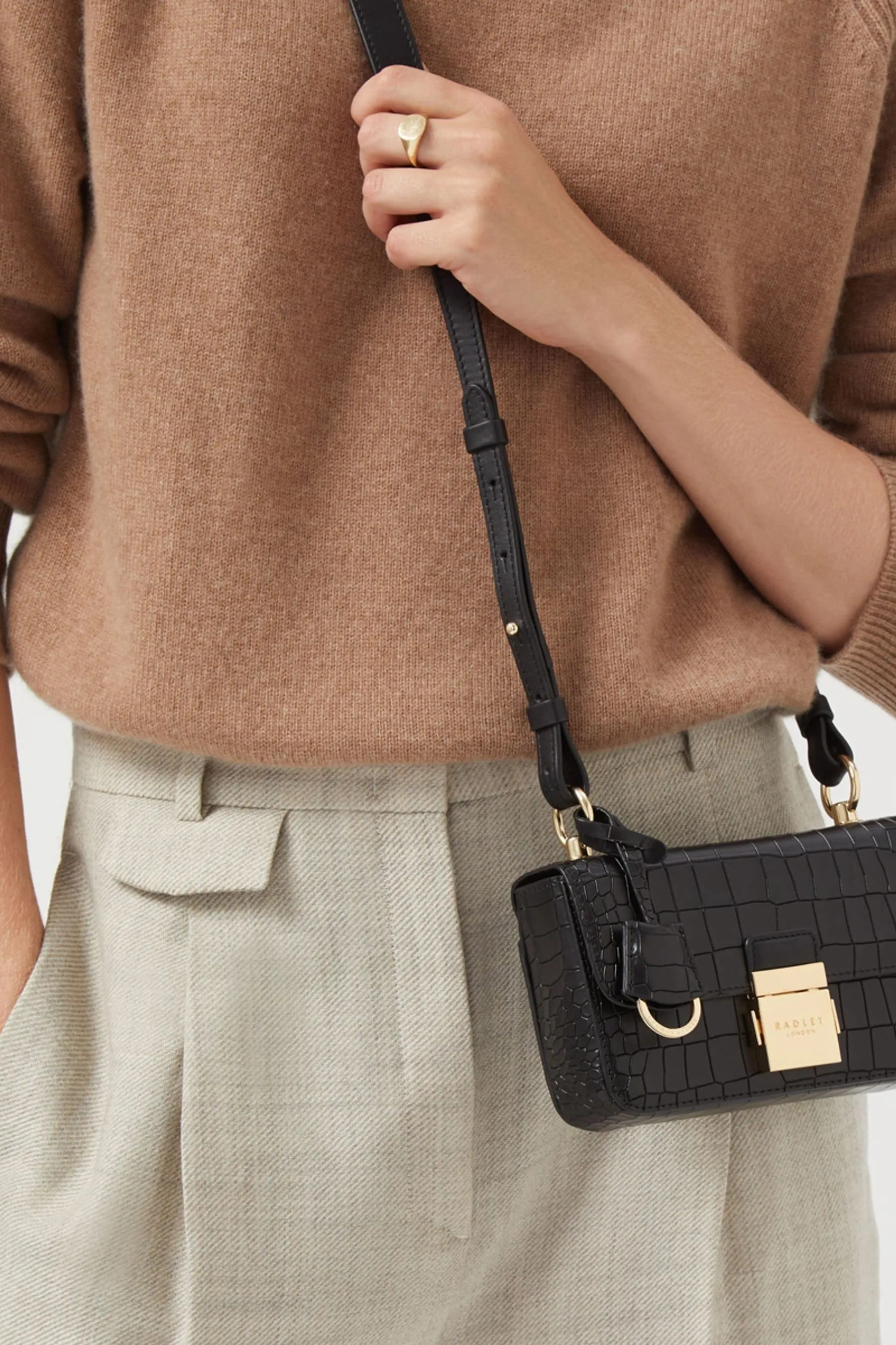 Radley London Borsa a tracolla Hanley Close Mini Flapover    