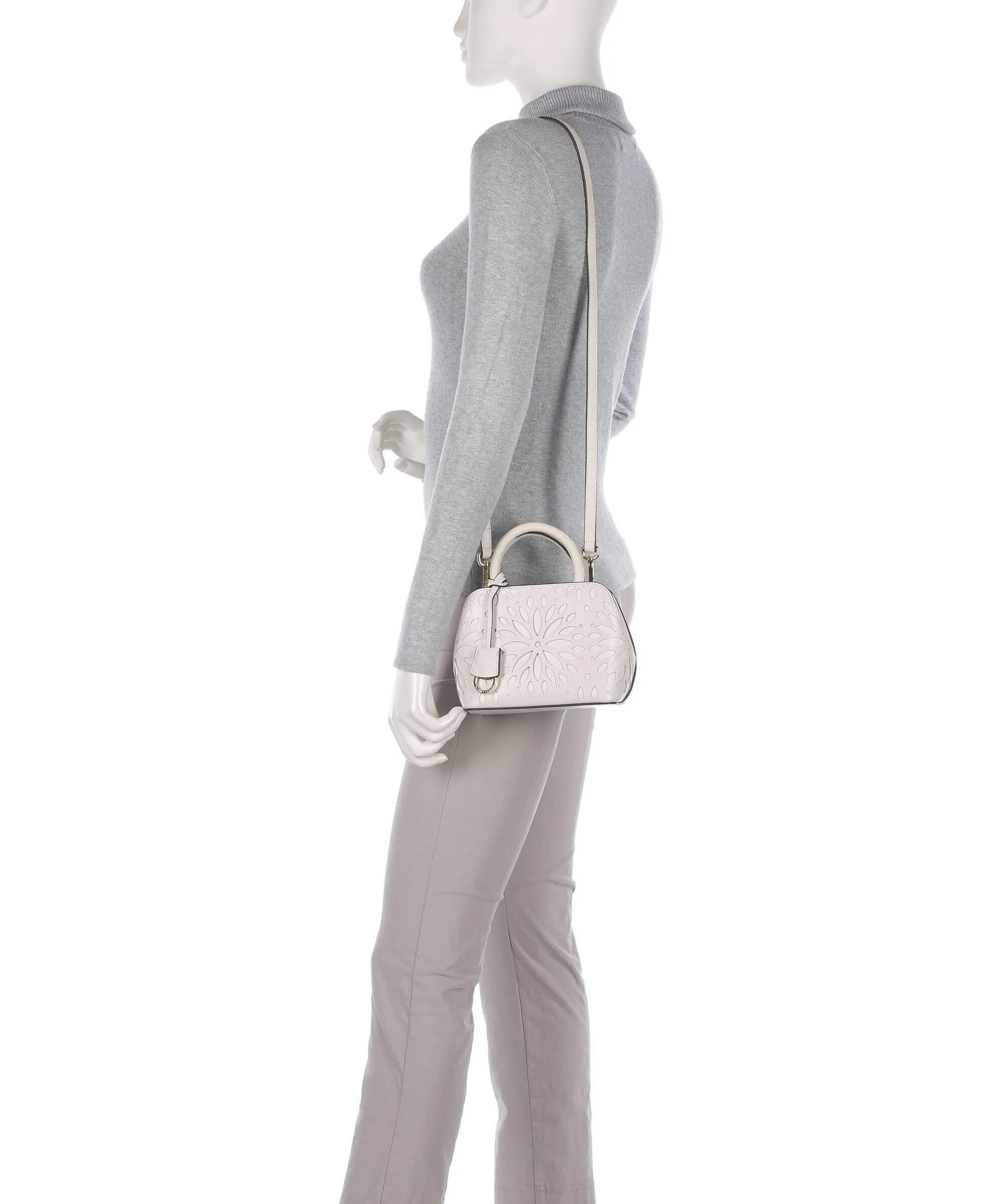  Radley London Liverpool Street 2.0 Borsa a tracolla pelle liscia avorio  
