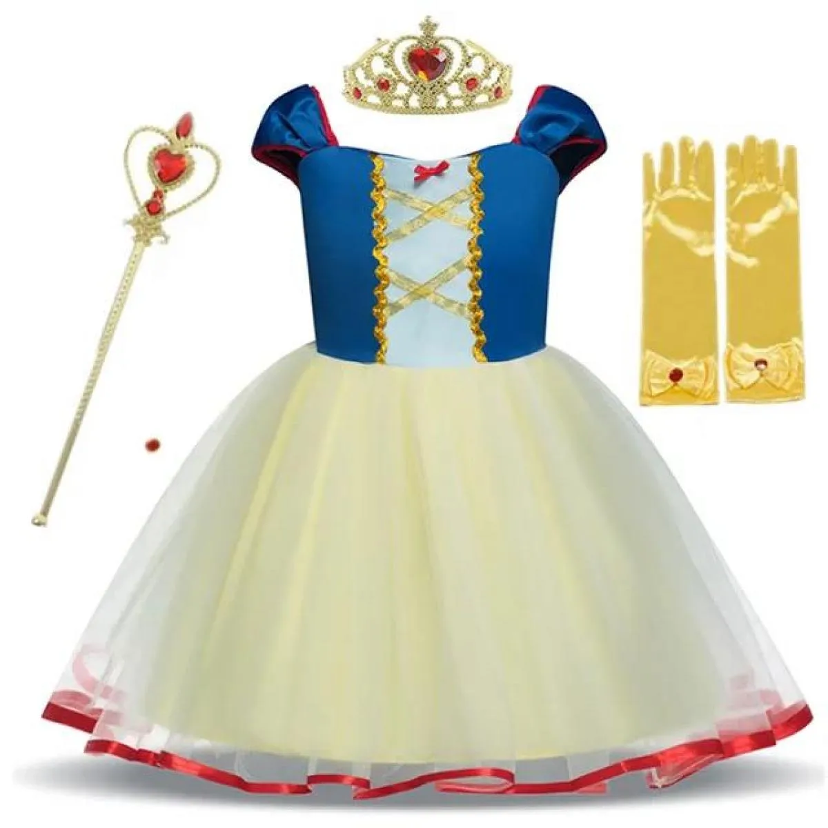 Ragazza Natale Lucido Abito da principessa Bambino Babi Festa di compleanno Abiti Bambini Tutu Abito Abiti Bambini Sera Cosplay