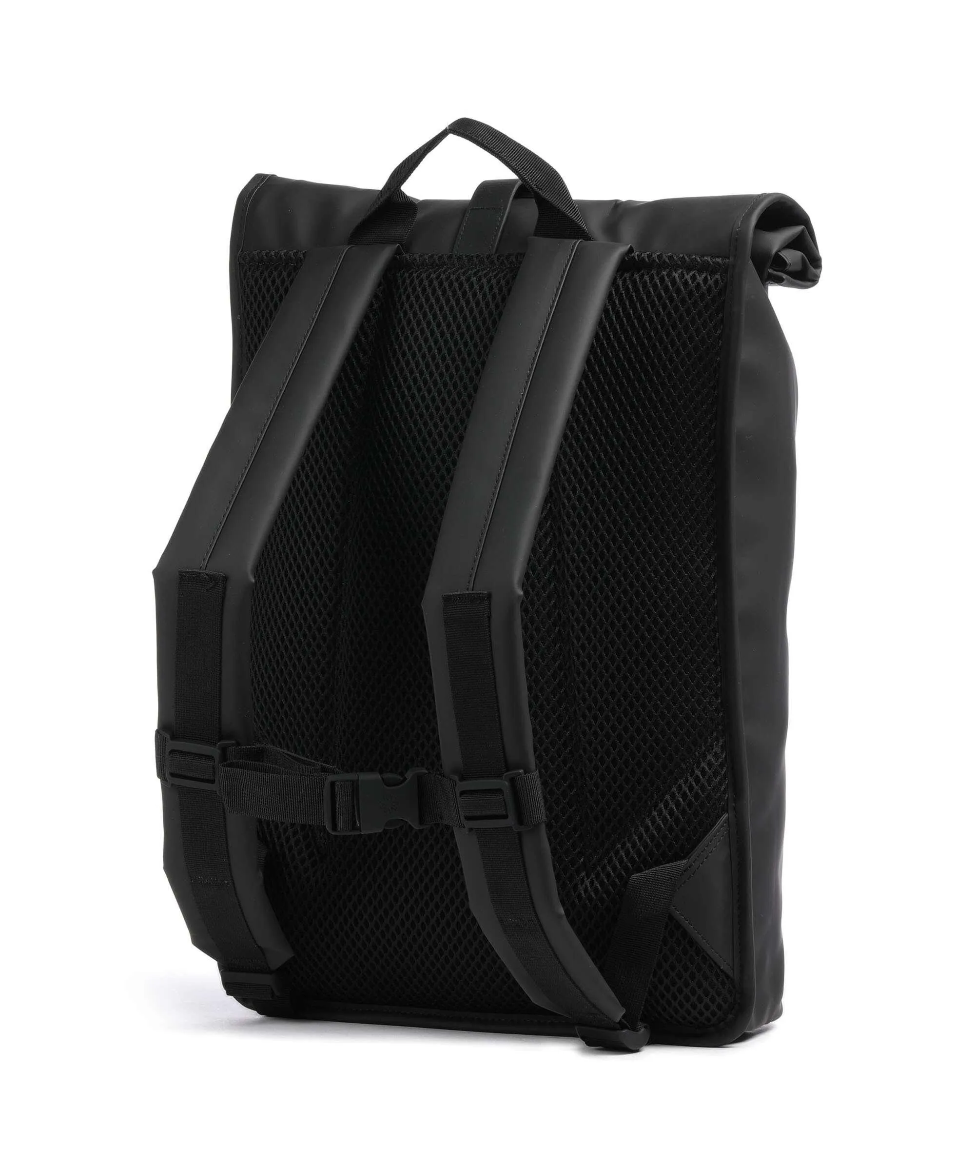  Rains Zaino roll-top poliuretano, poliestere nero  